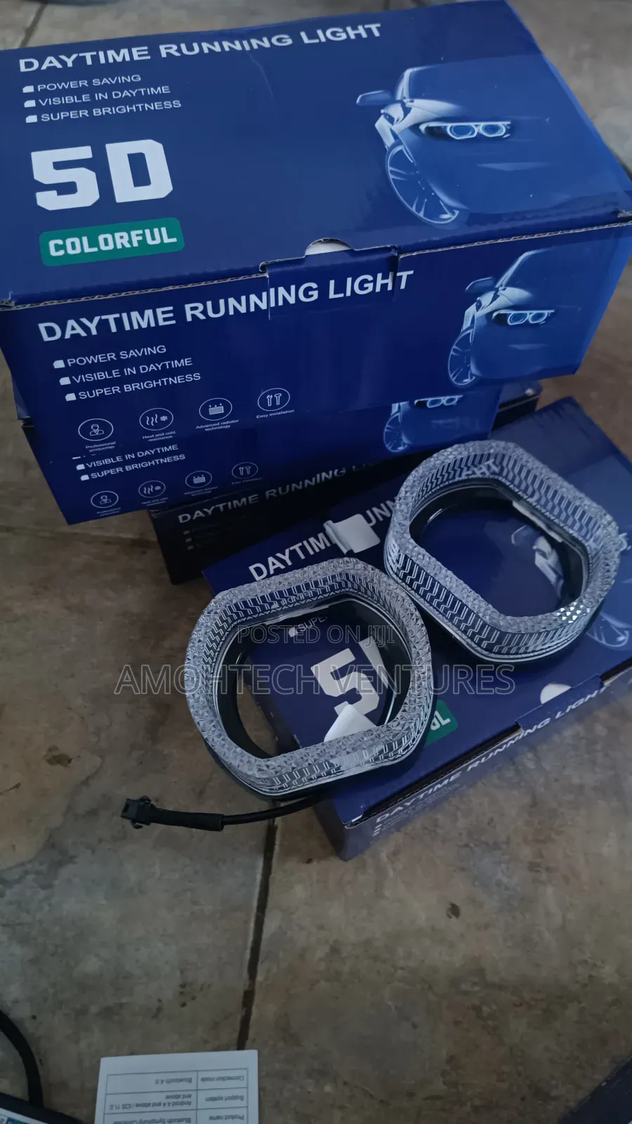 5d Colorful Day Running Light