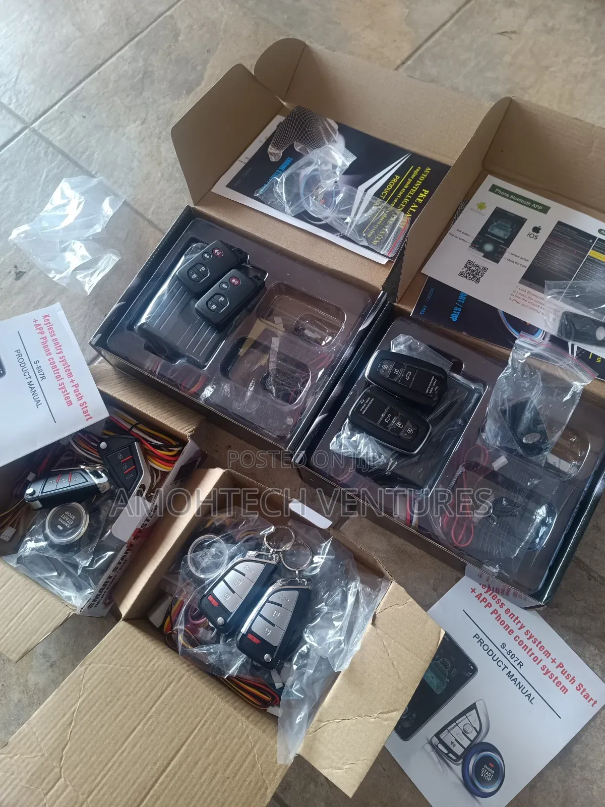Push Start Passive Keyless Entry System