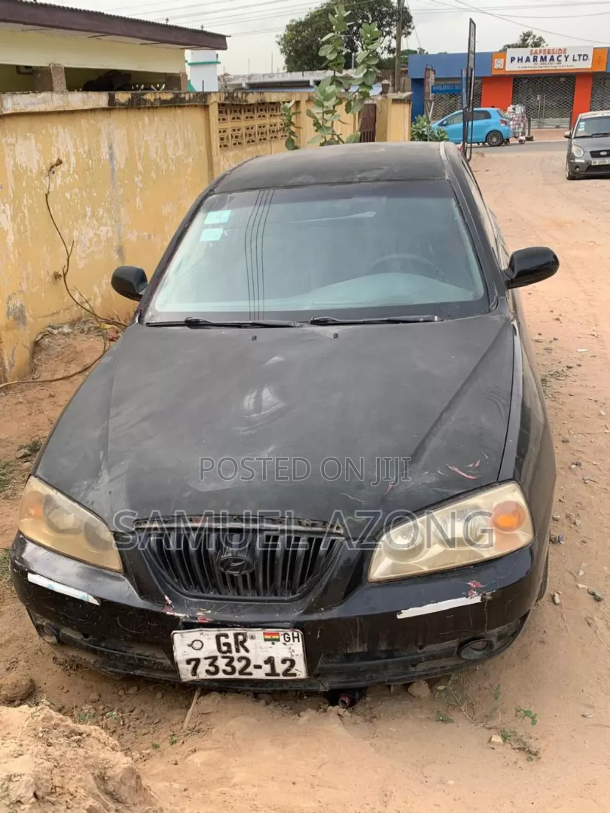 Hyundai Elantra GLS 2003 Black
