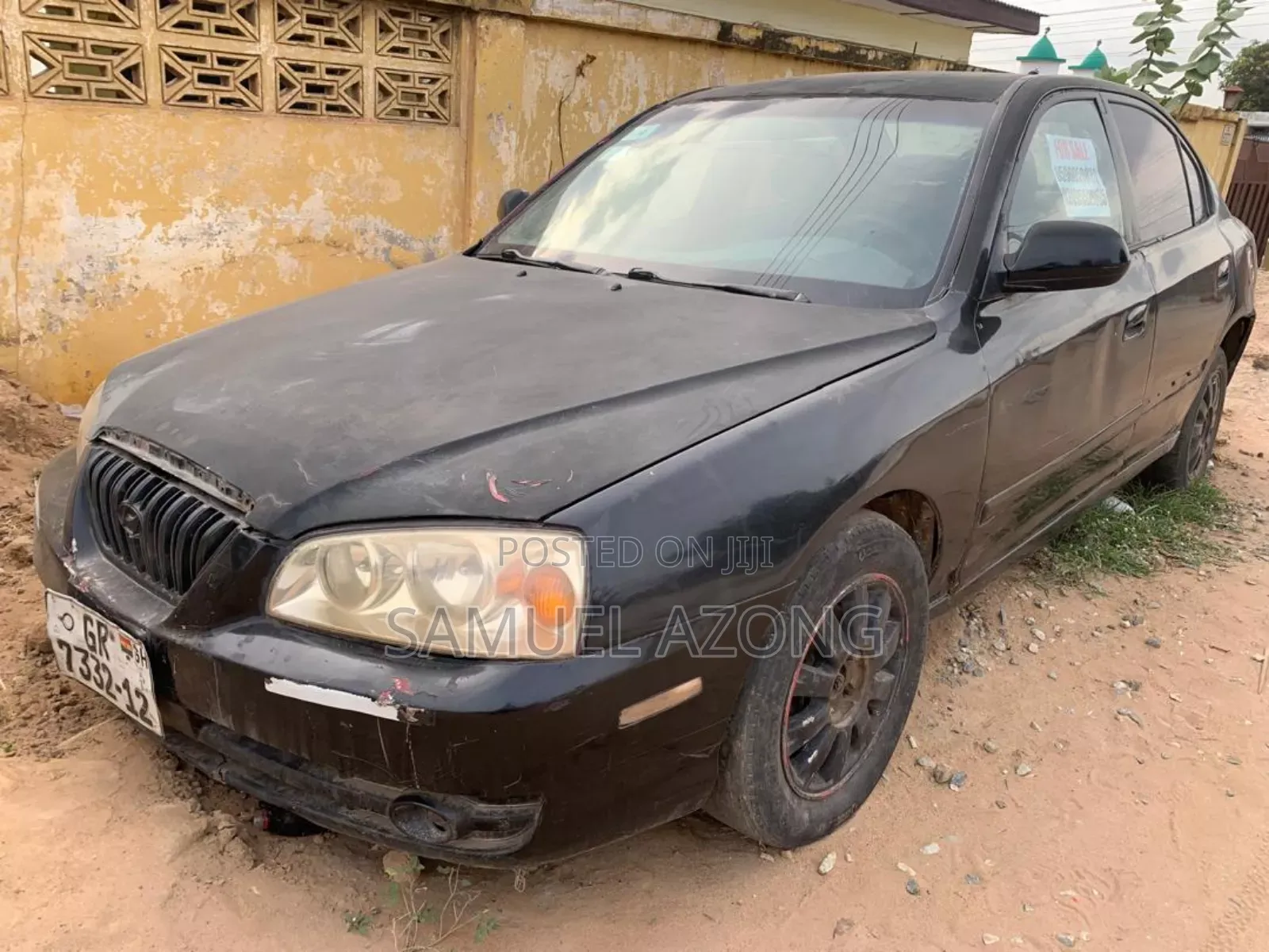 Hyundai Elantra GLS 2003 Black