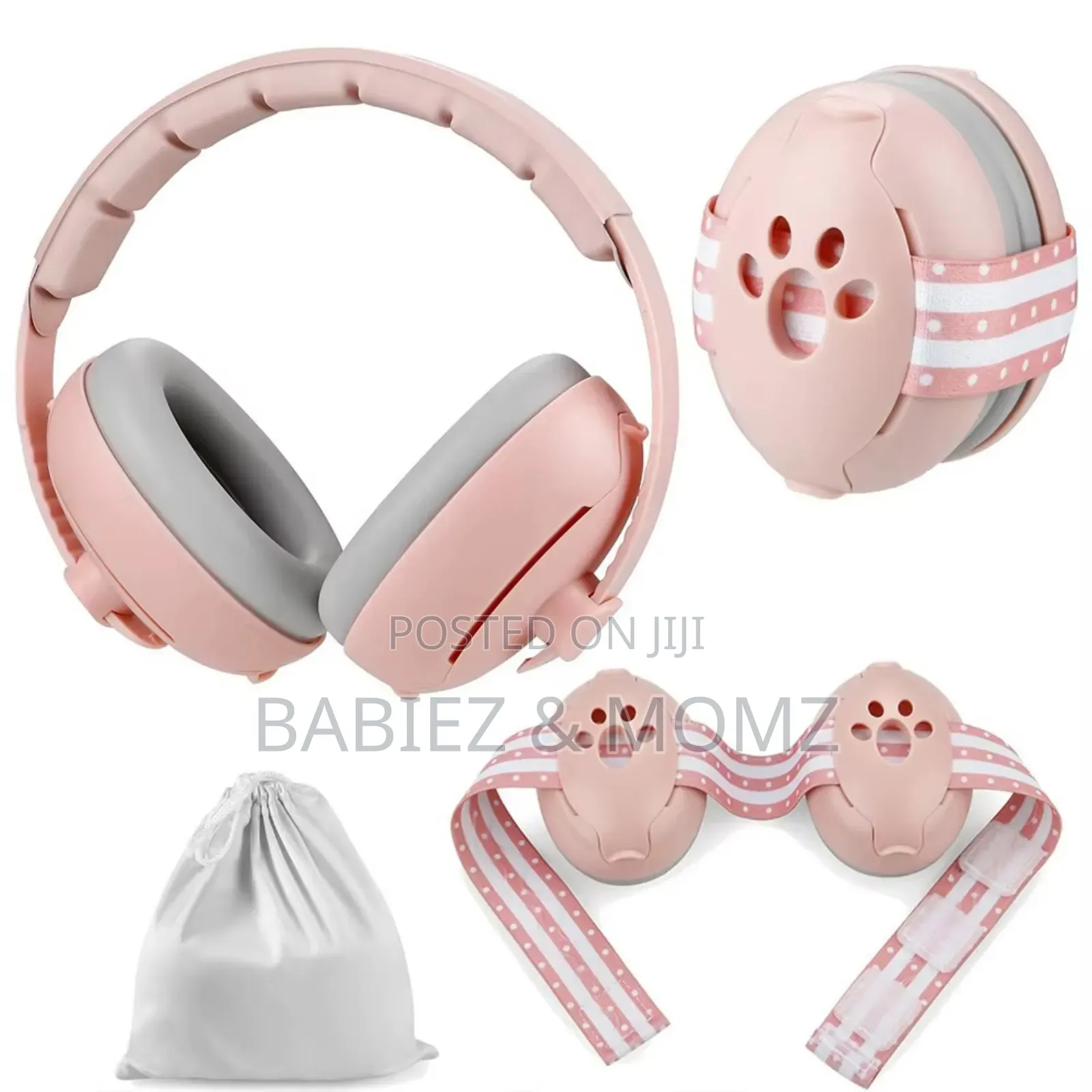 2-in-1 Baby Earmuffs – Noise Protection Headphones For Infants