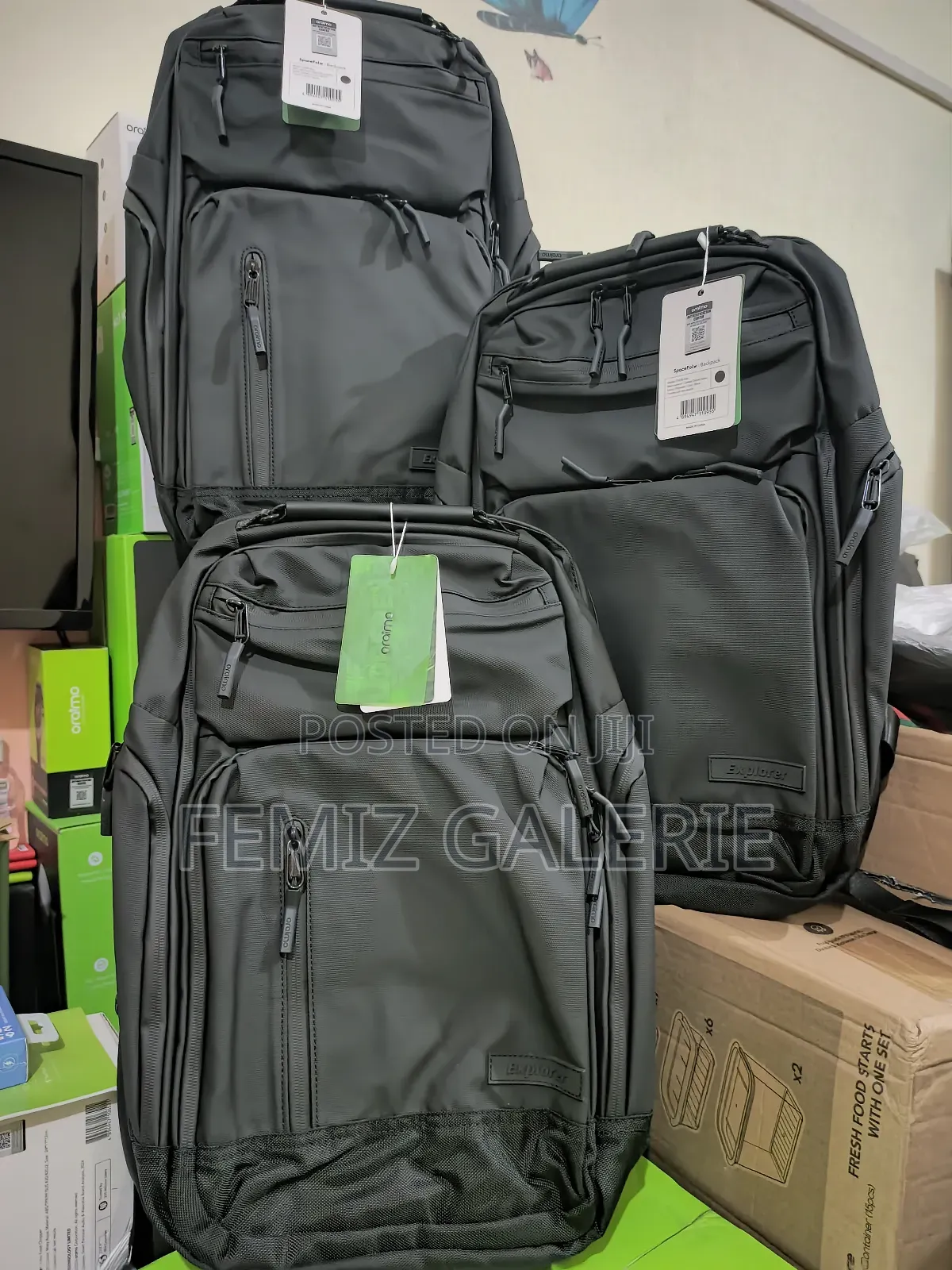Oraimo Spaceflow Spacious Waterproof Backpack