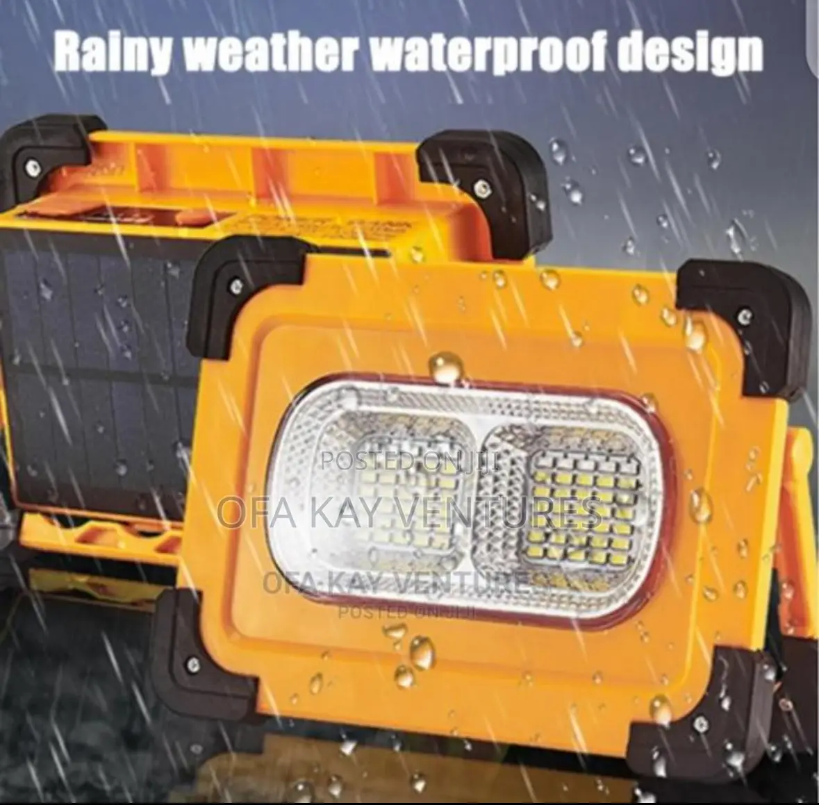 Solar Light With Power Bank