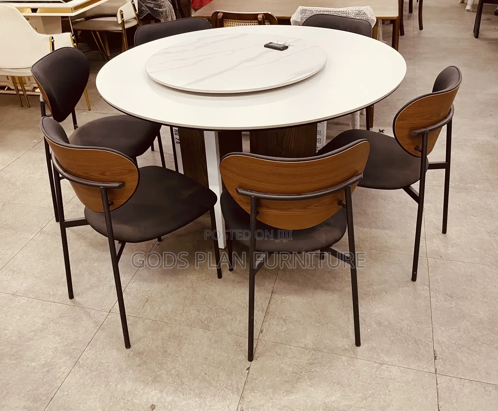 Dining Set- Marble +6