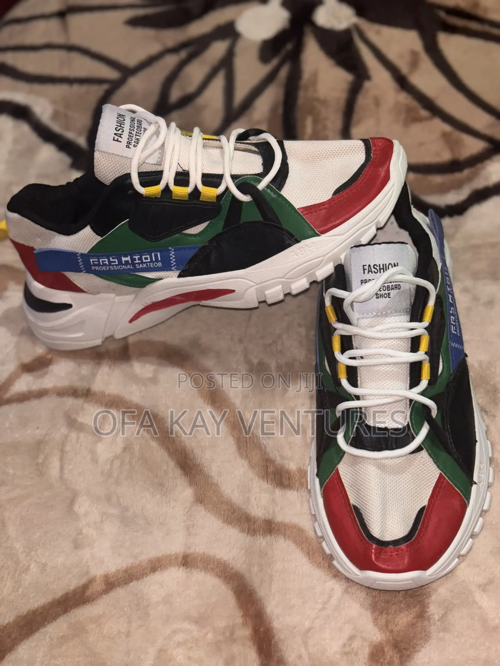 Colored Men Sneakers 44