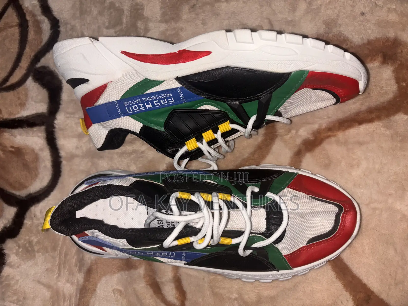 Colored Men Sneakers 44
