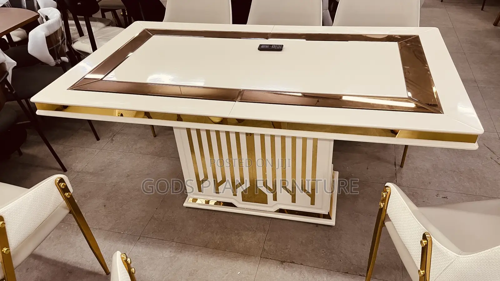 Dining Table Cz- 6010(+6)