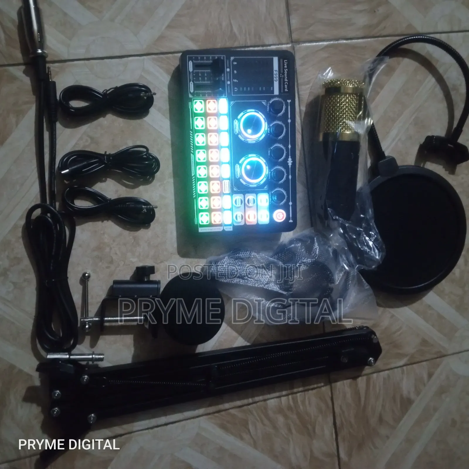 F999 Live Sound Card Set