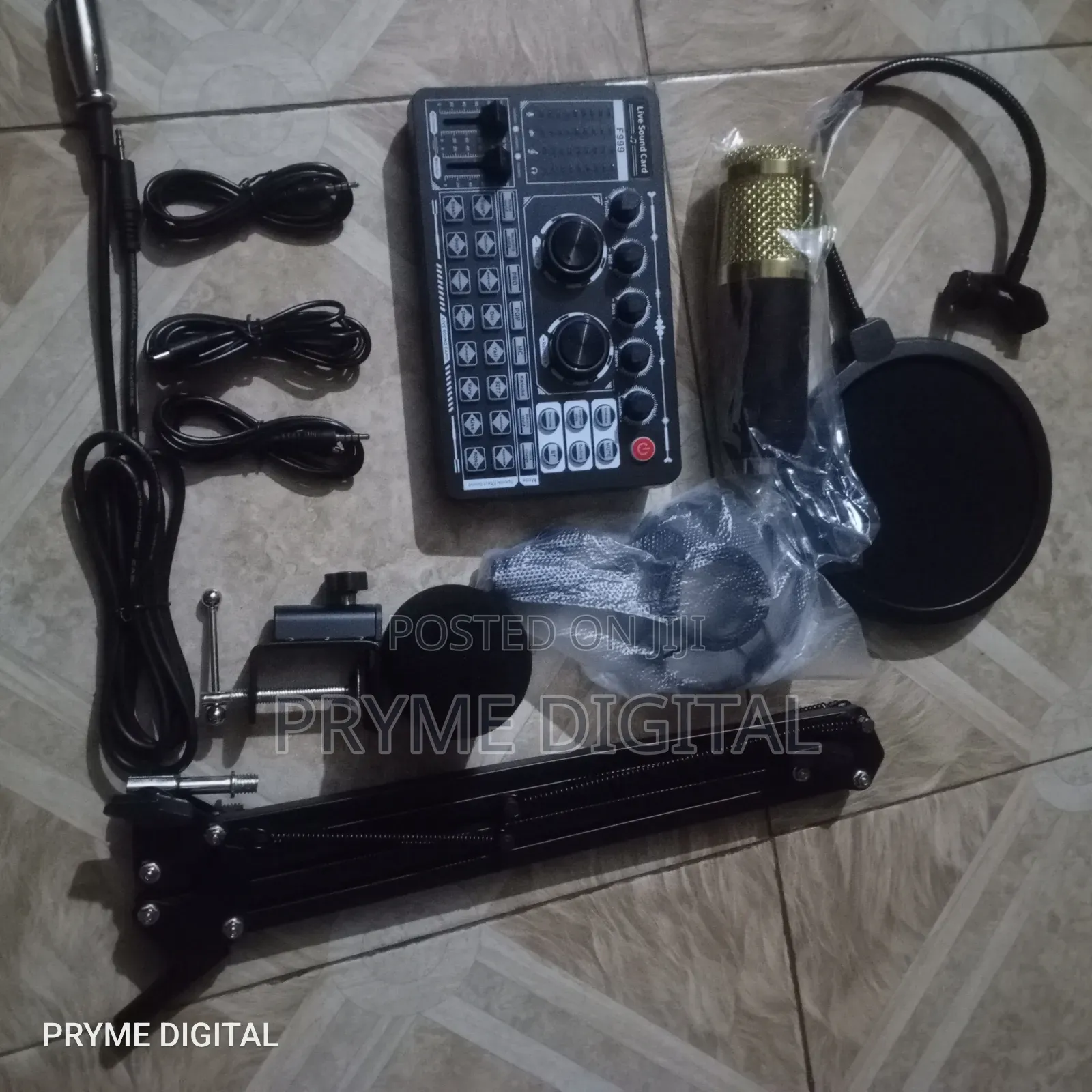 F999 Live Sound Card Set