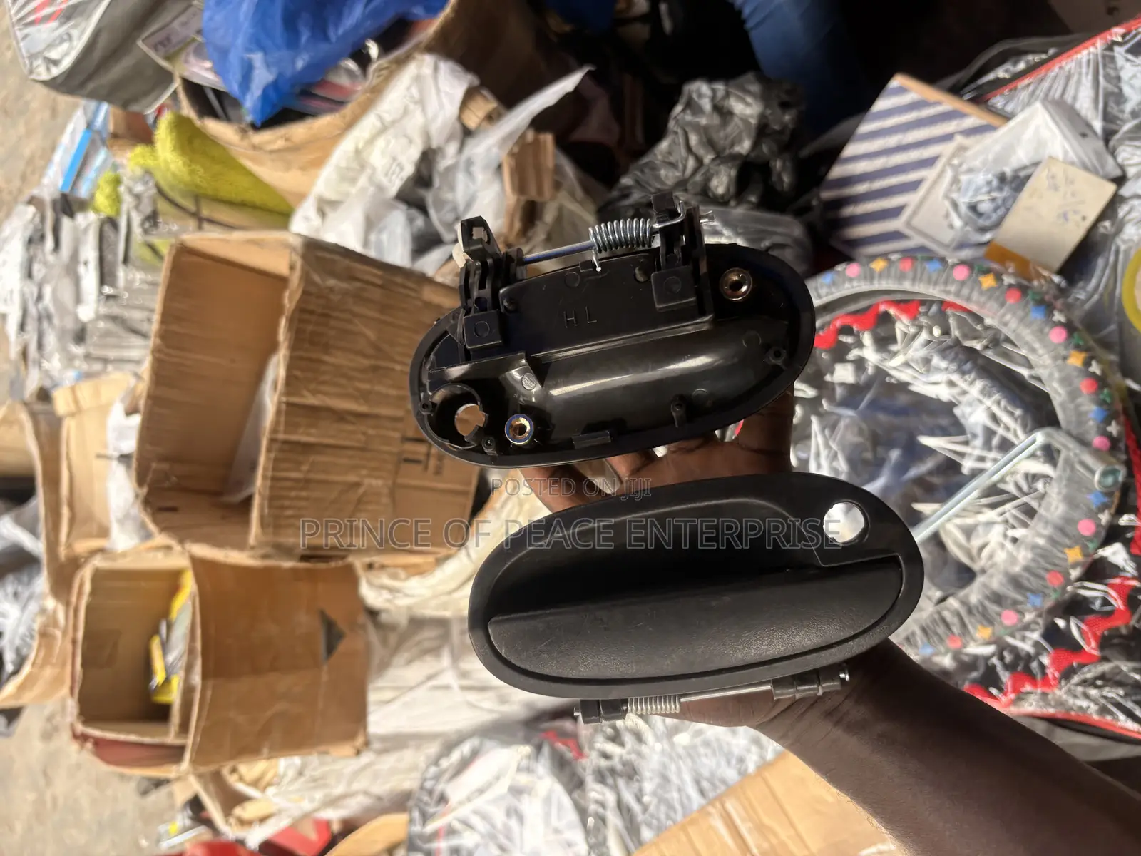 Matiz 3 Front Doors Handles Black