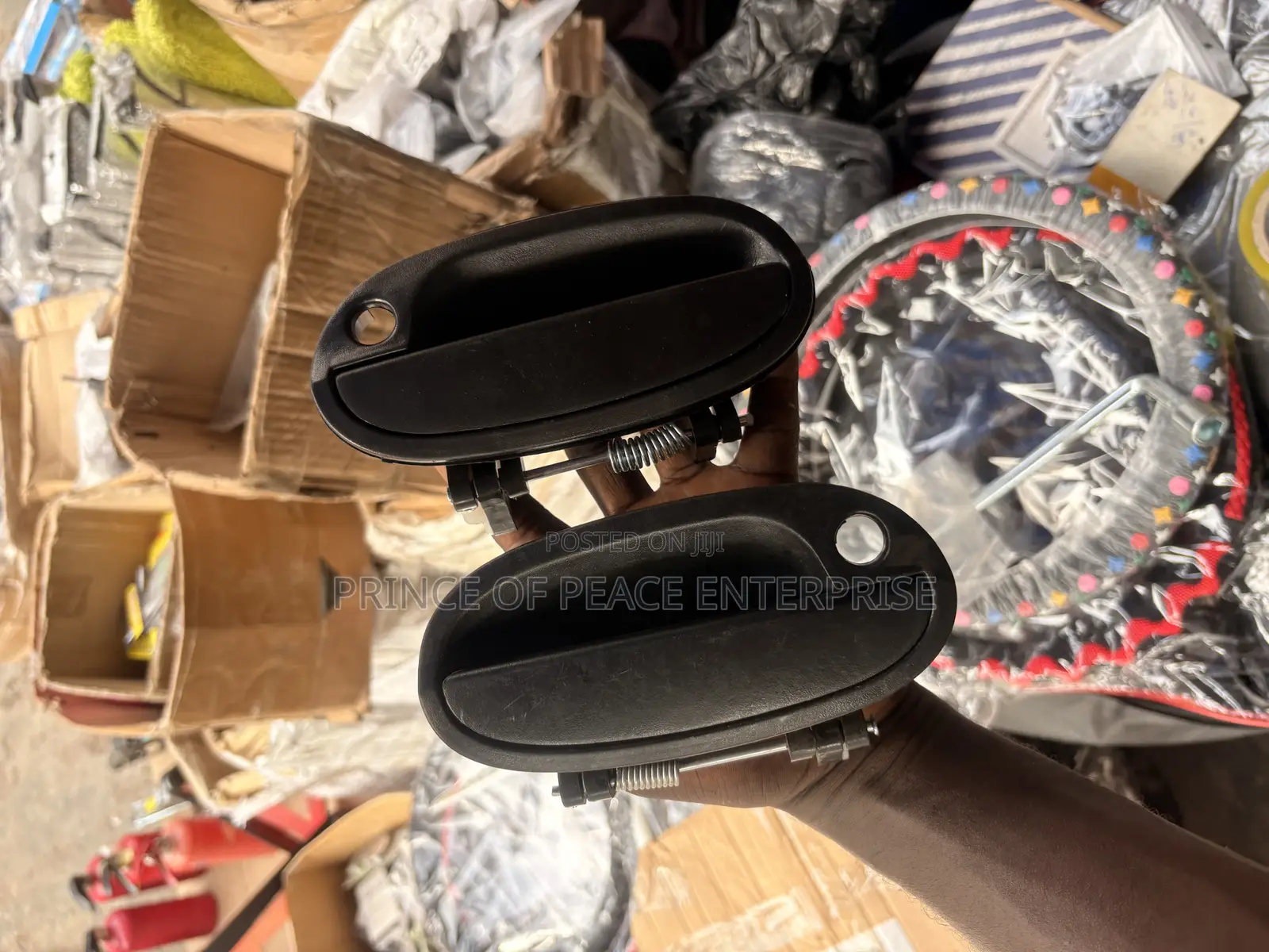 Matiz 3 Front Doors Handles Black