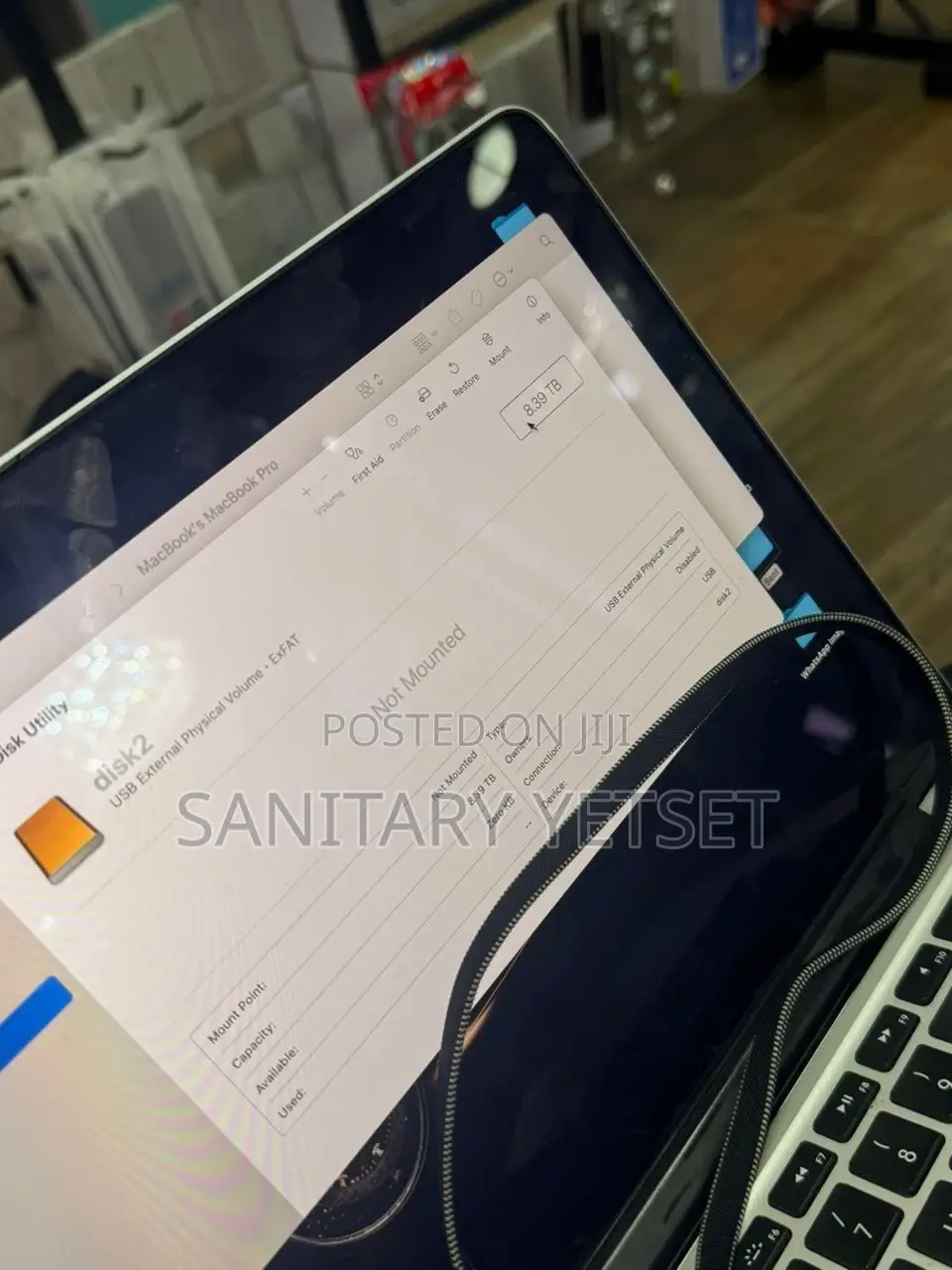 Portable External Hard Disk 8 Terabyte