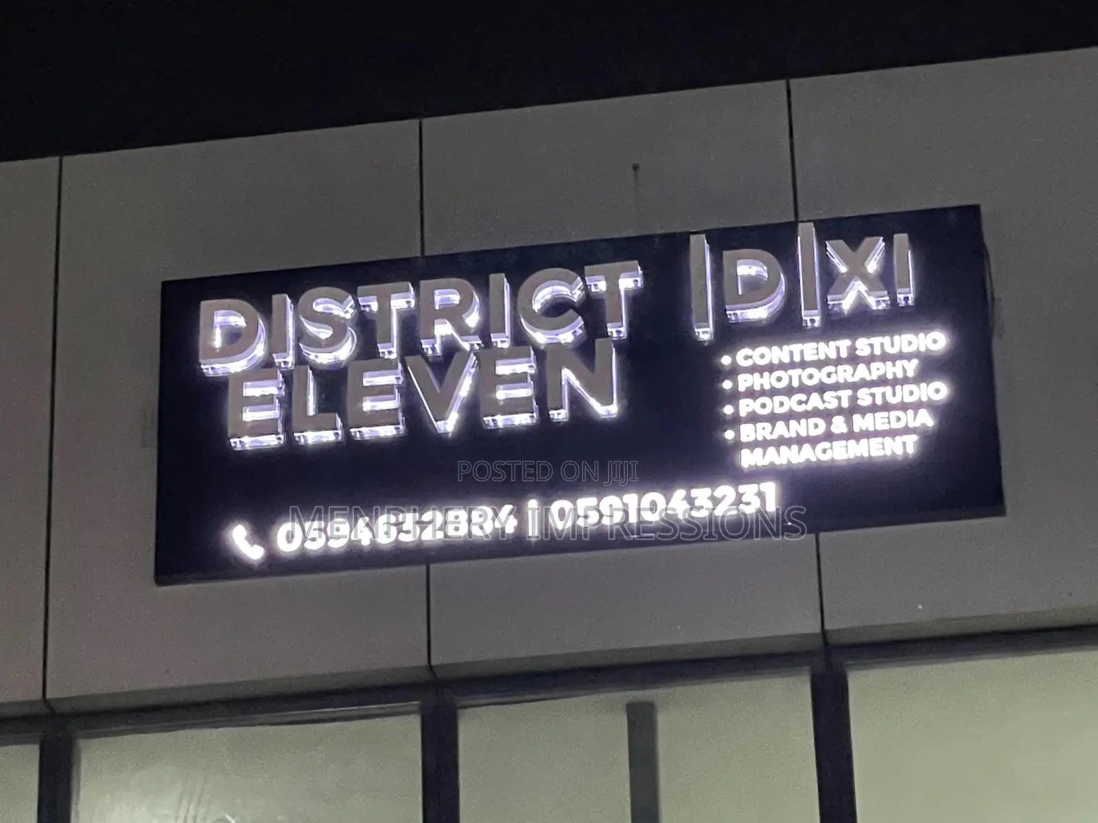 Facial Signage