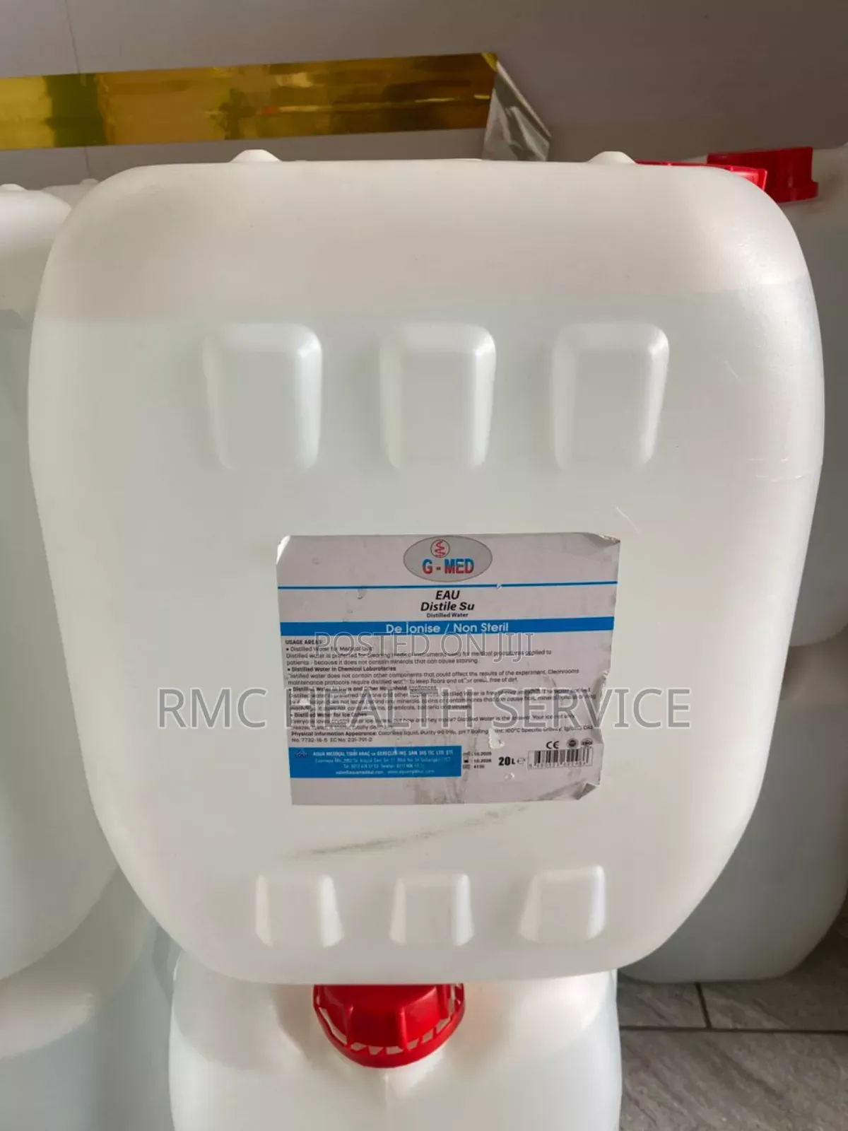 Distilled Water 20ltrs