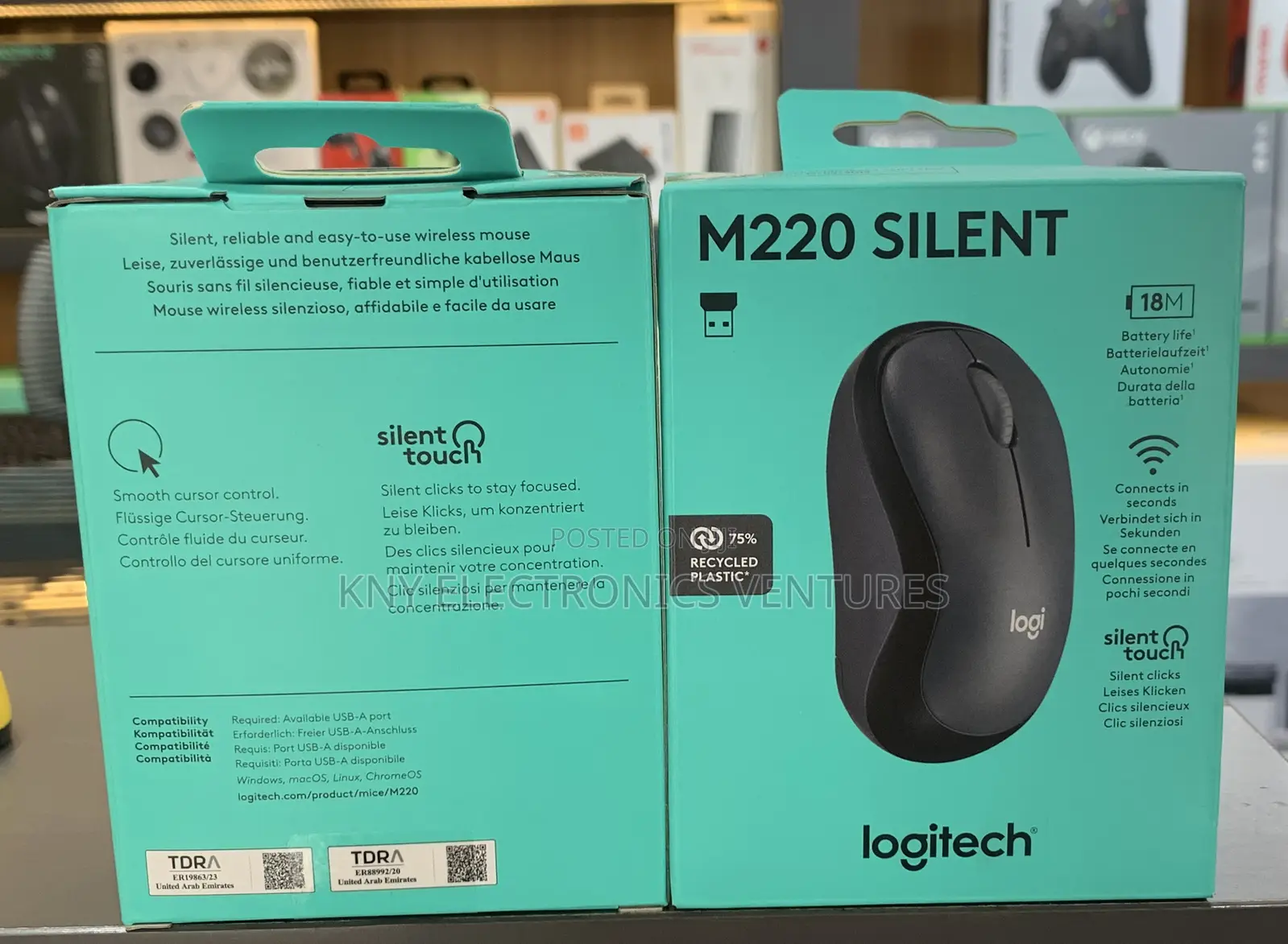 Logitech M220 Wireless Mouse