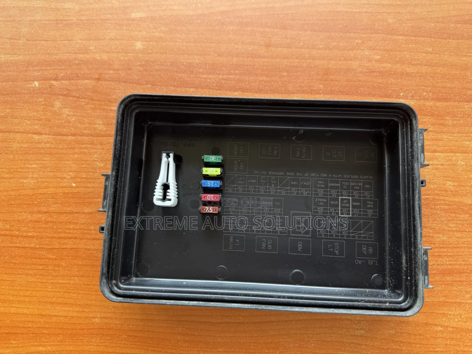 2019 Acura RDX Fuse Box Cover