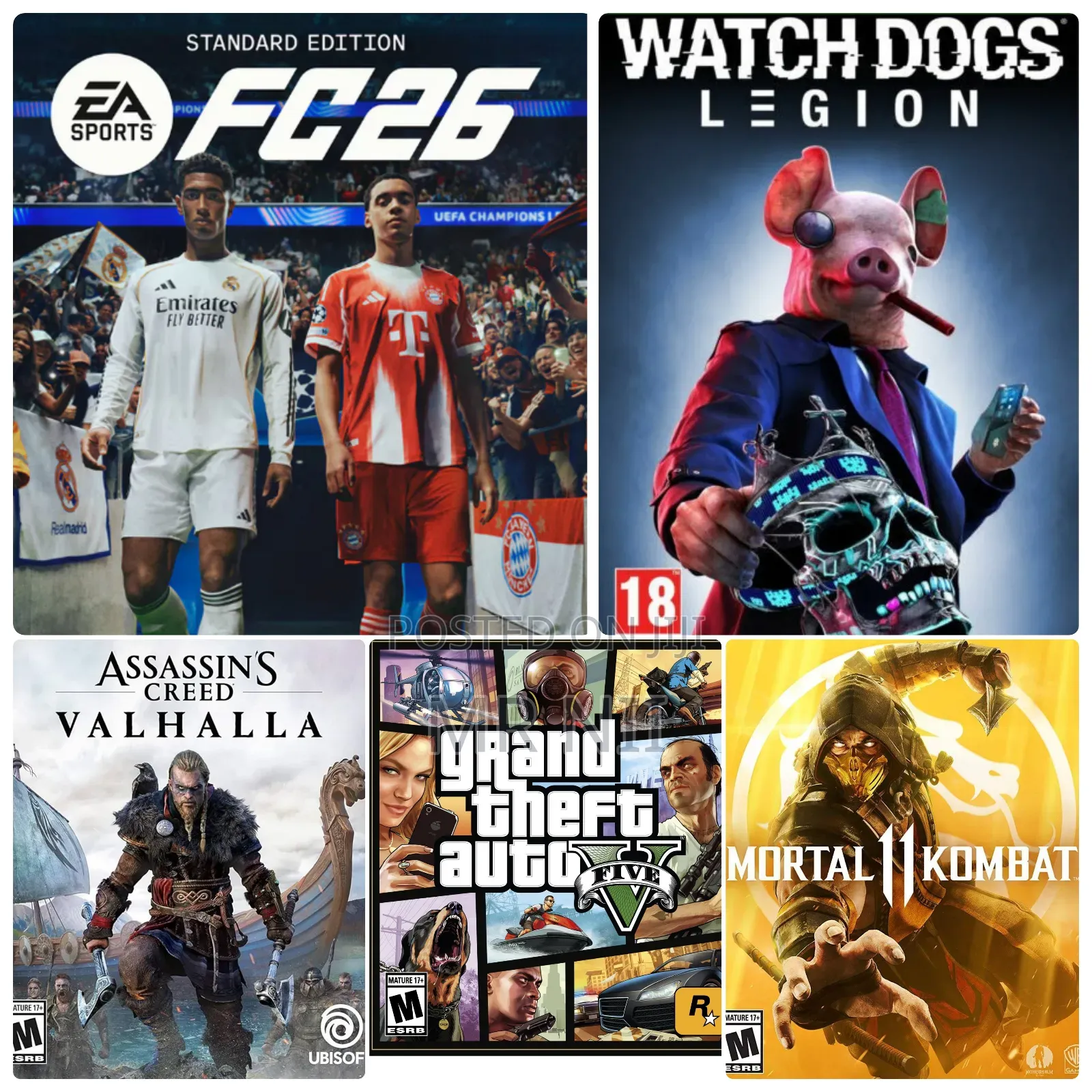 Installation of Fc 26 Plus Games in the Picture (Xbox Playstation)