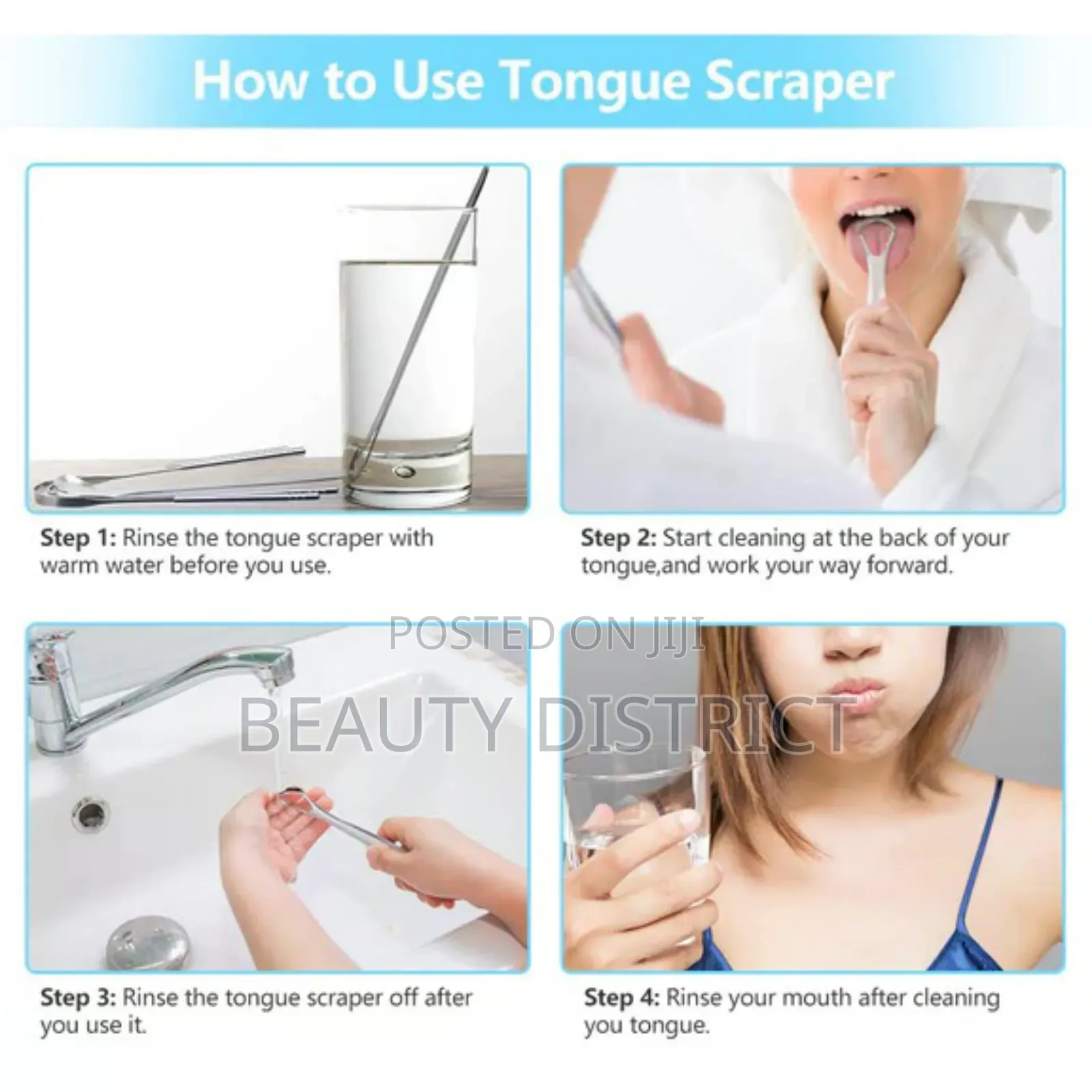 Tongue Scraper Set (3pcs)