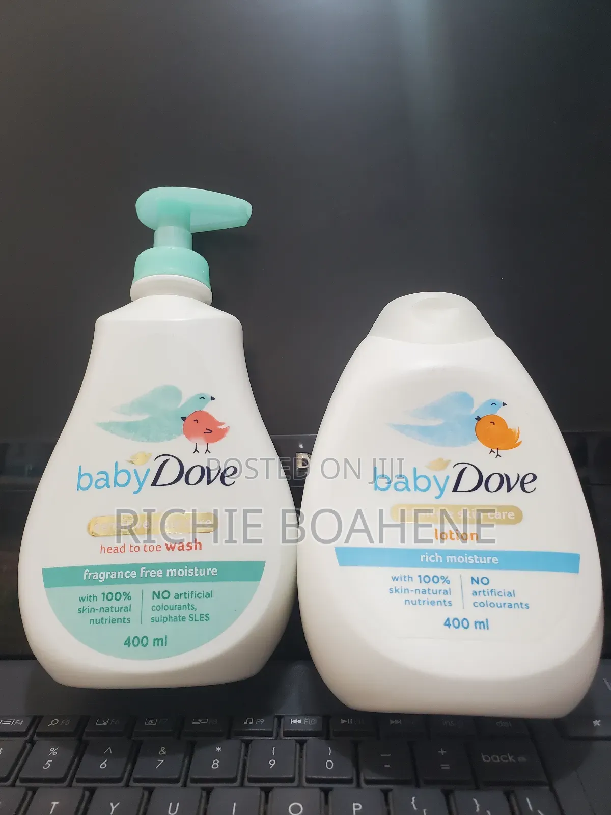 Baby Dove Lotion and Bath Soap