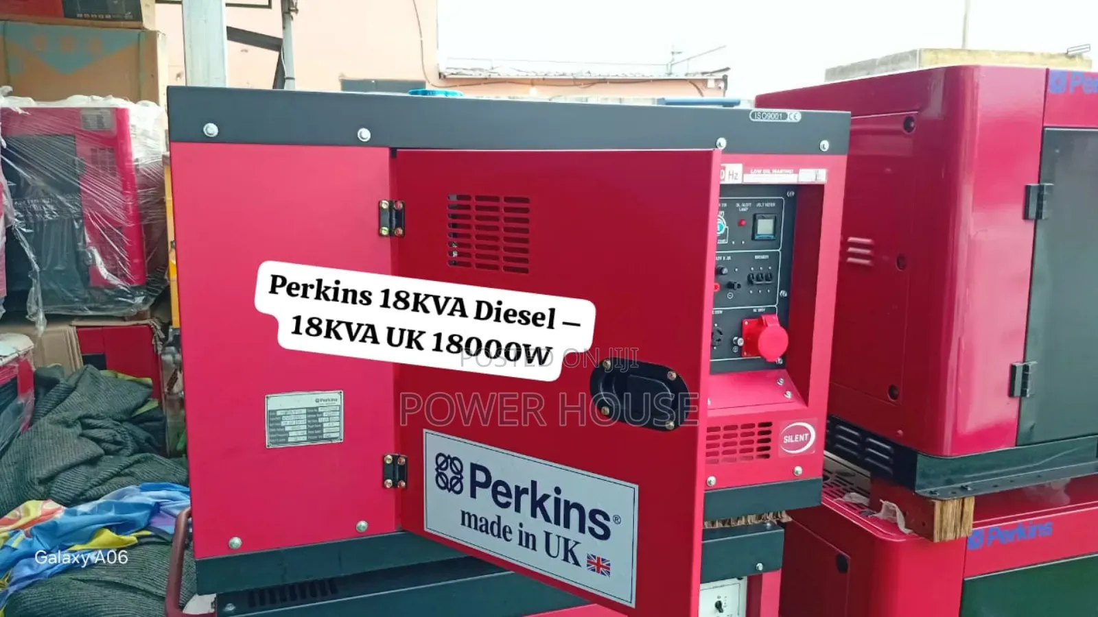 18kva Perkins Diesel Generator – Uk 18000w Long Lasting Use