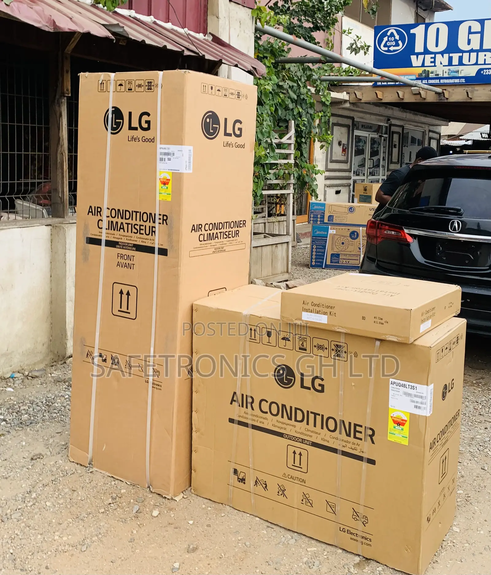 Get Accurate Split Type Lg Floor Standing 5.0 Horsepower White Ac