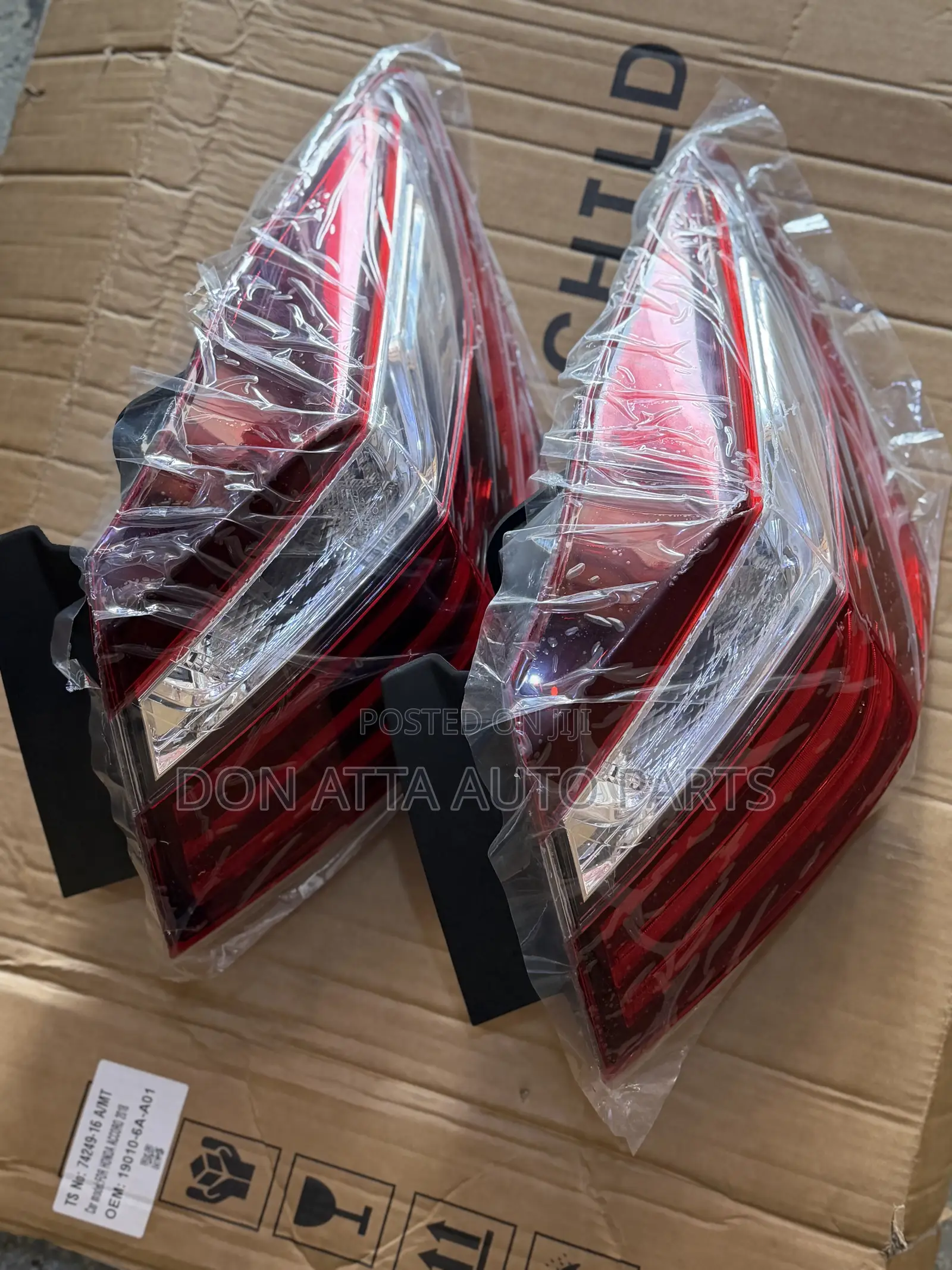 Honda Accord 2016 Tail Light