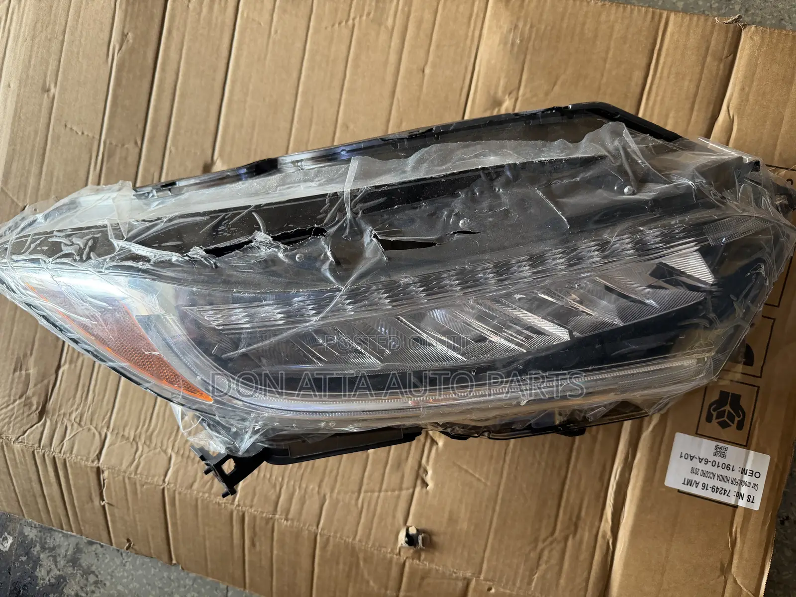 Honda HRV 2019 Touring Head Light