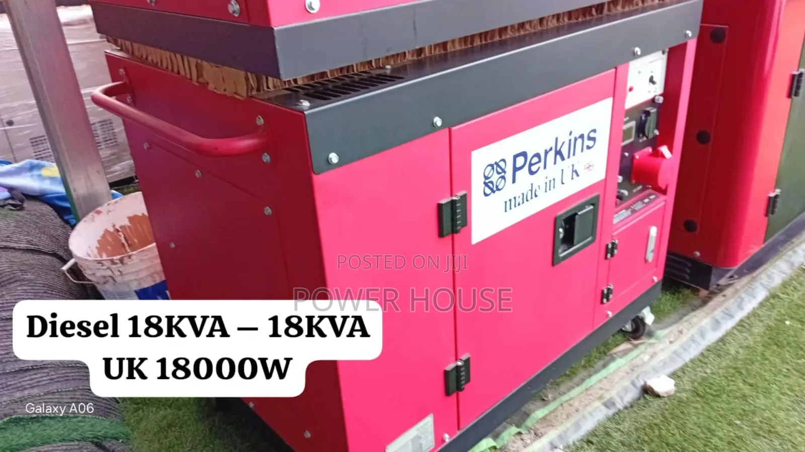 Industrial Grade Perkins 18kva Three Phase Diesel Generator Uk 18000w
