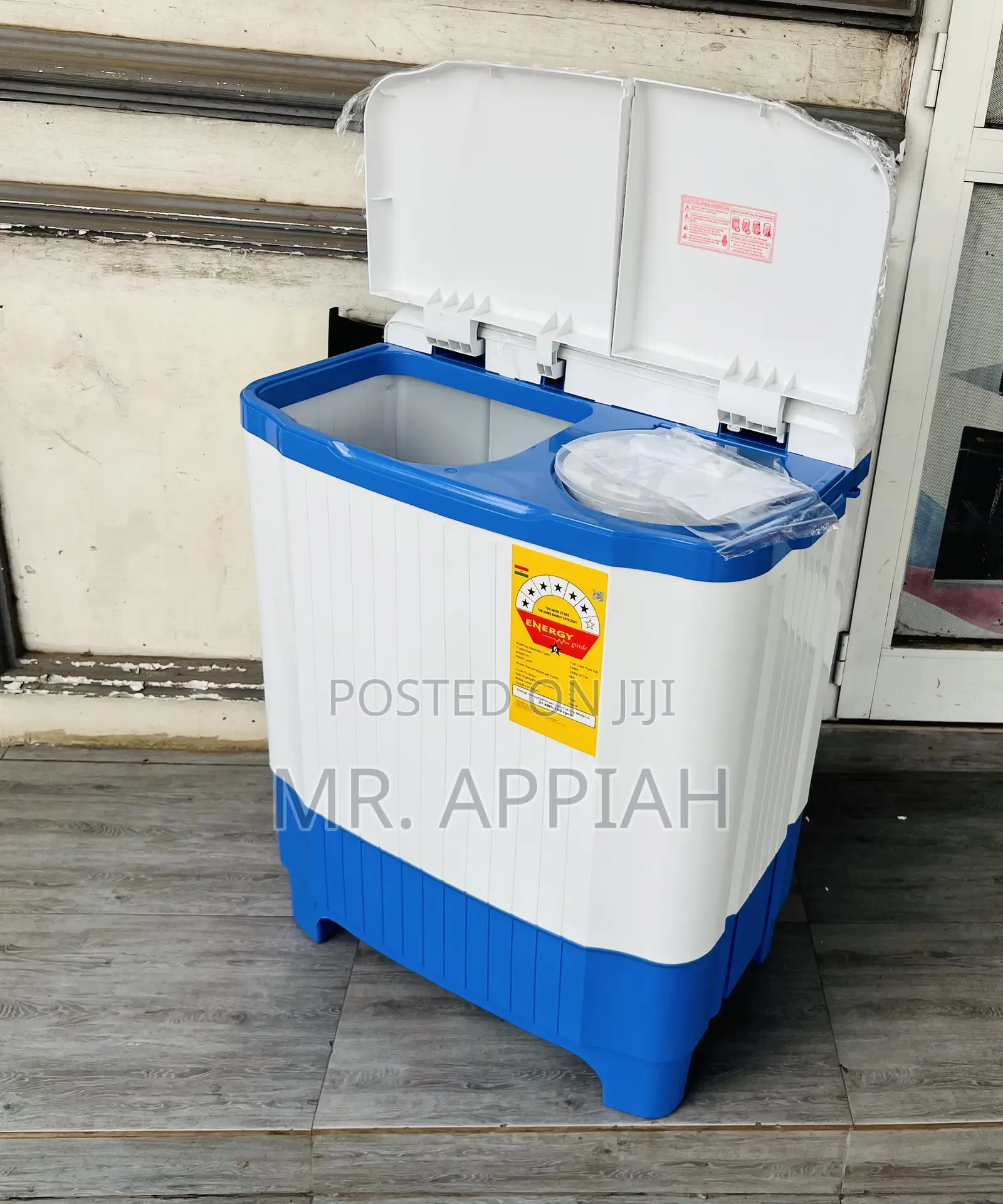 Latest Nasco 7kg Twin Tub Electric Washing Machine + Spin Dry(White) 