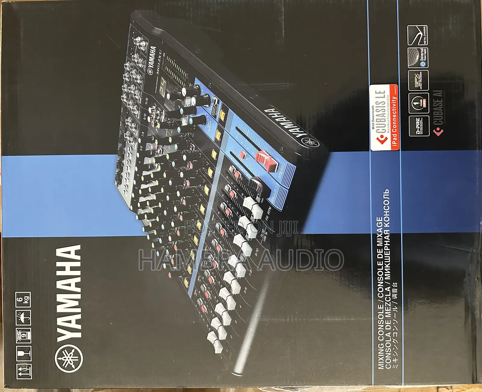Yamaha 12 Channel Mixer Mg12xu