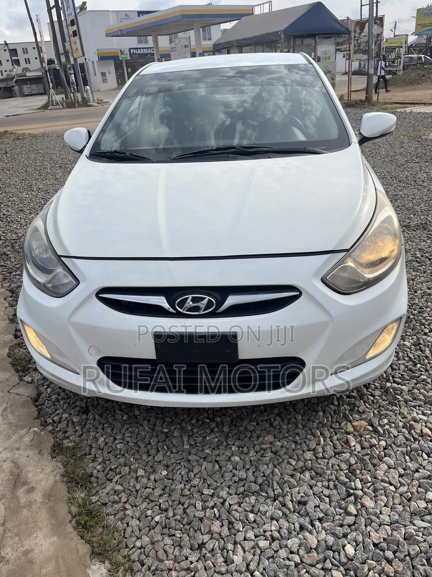 Hyundai Accent GLS 4dr Sedan (1.6L 4cyl 6A) 2015 White