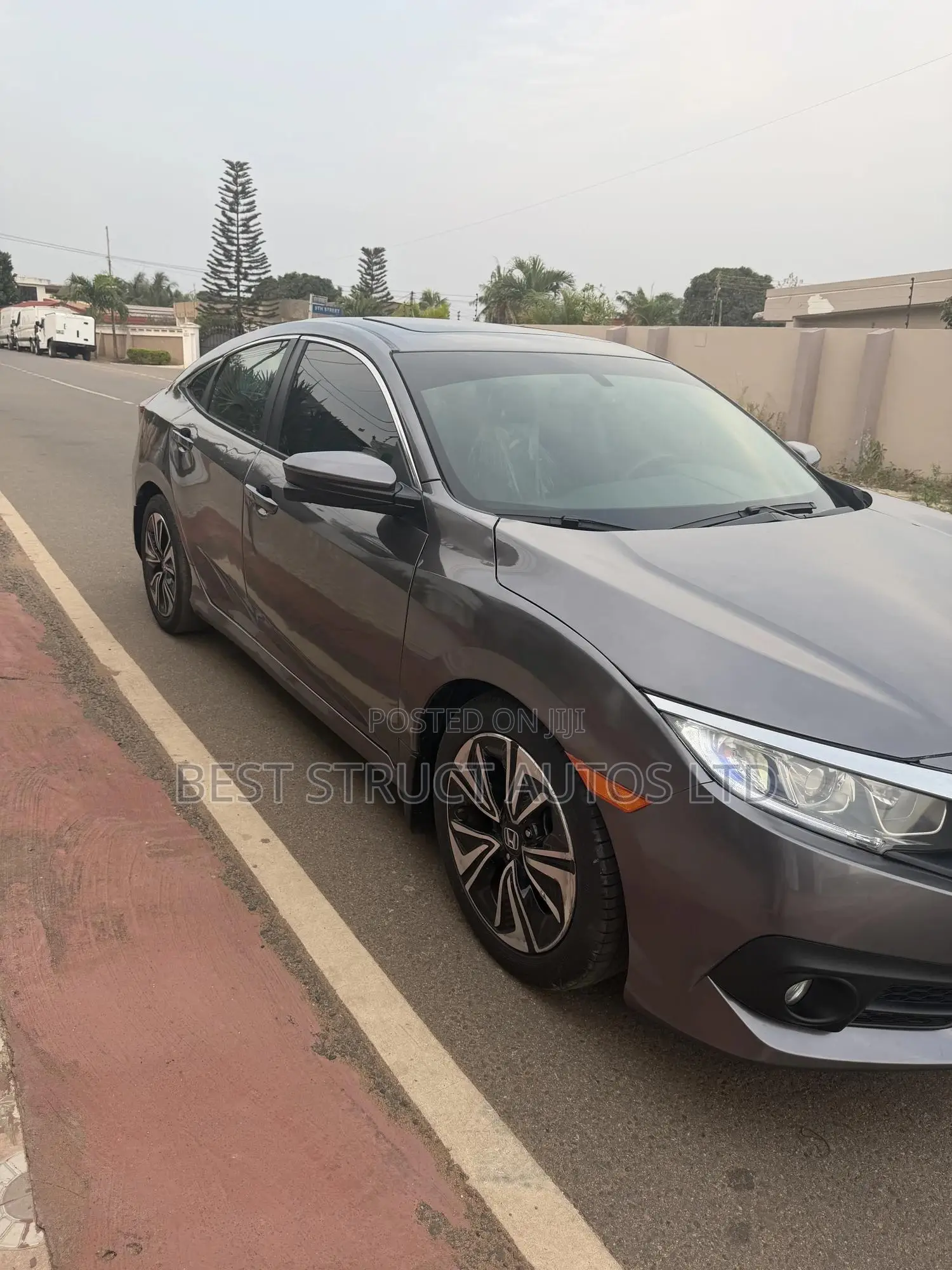 Honda Civic EX-L Sedan 2018 Silver
