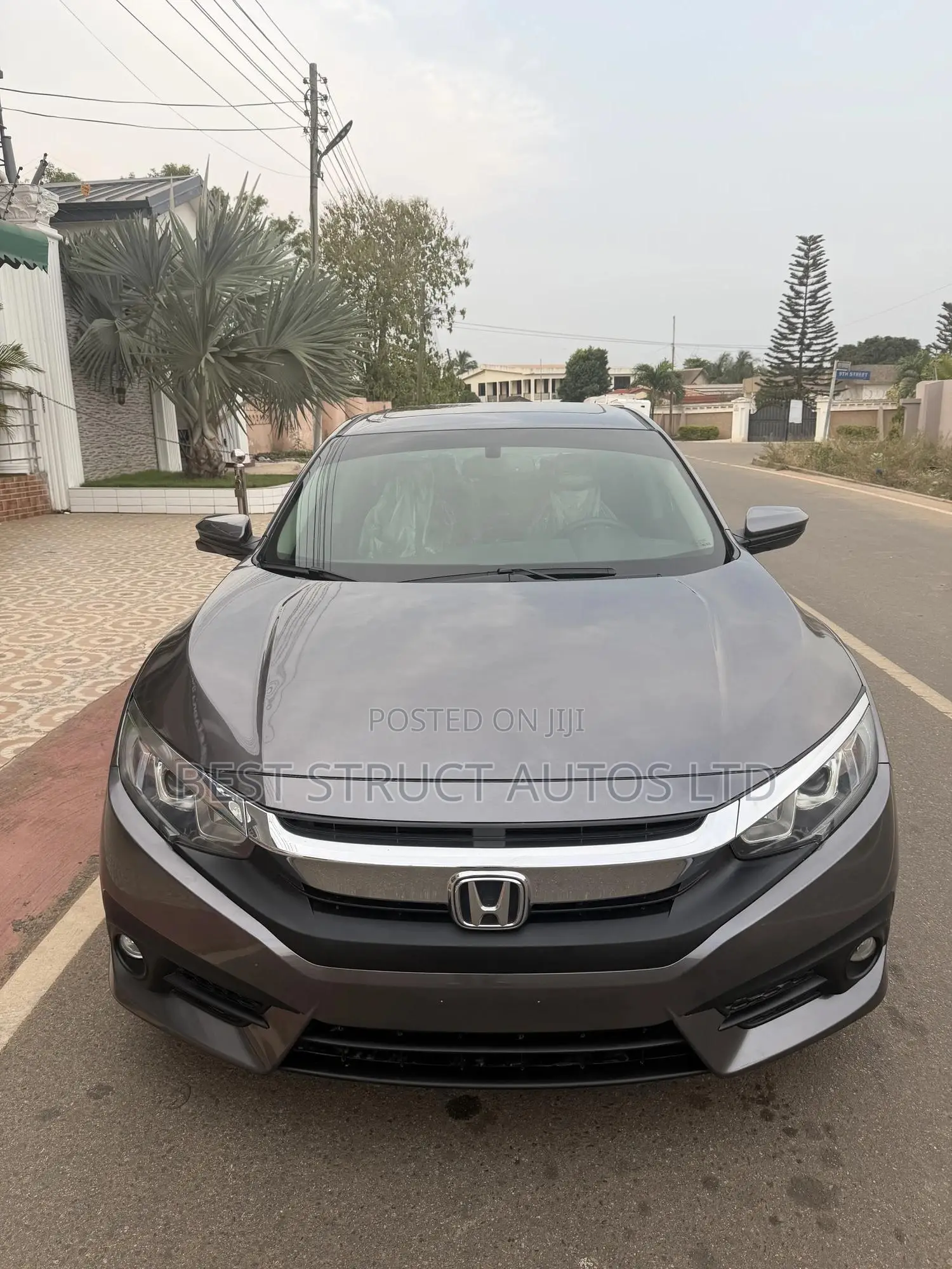 Honda Civic EX-L Sedan 2018 Silver