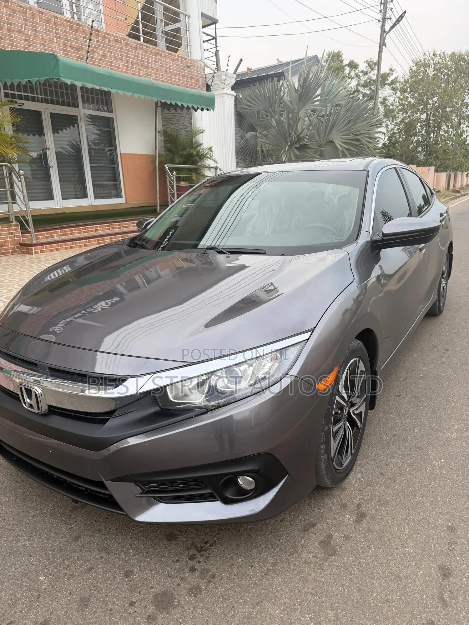 Honda Civic EX-L Sedan 2018 Silver