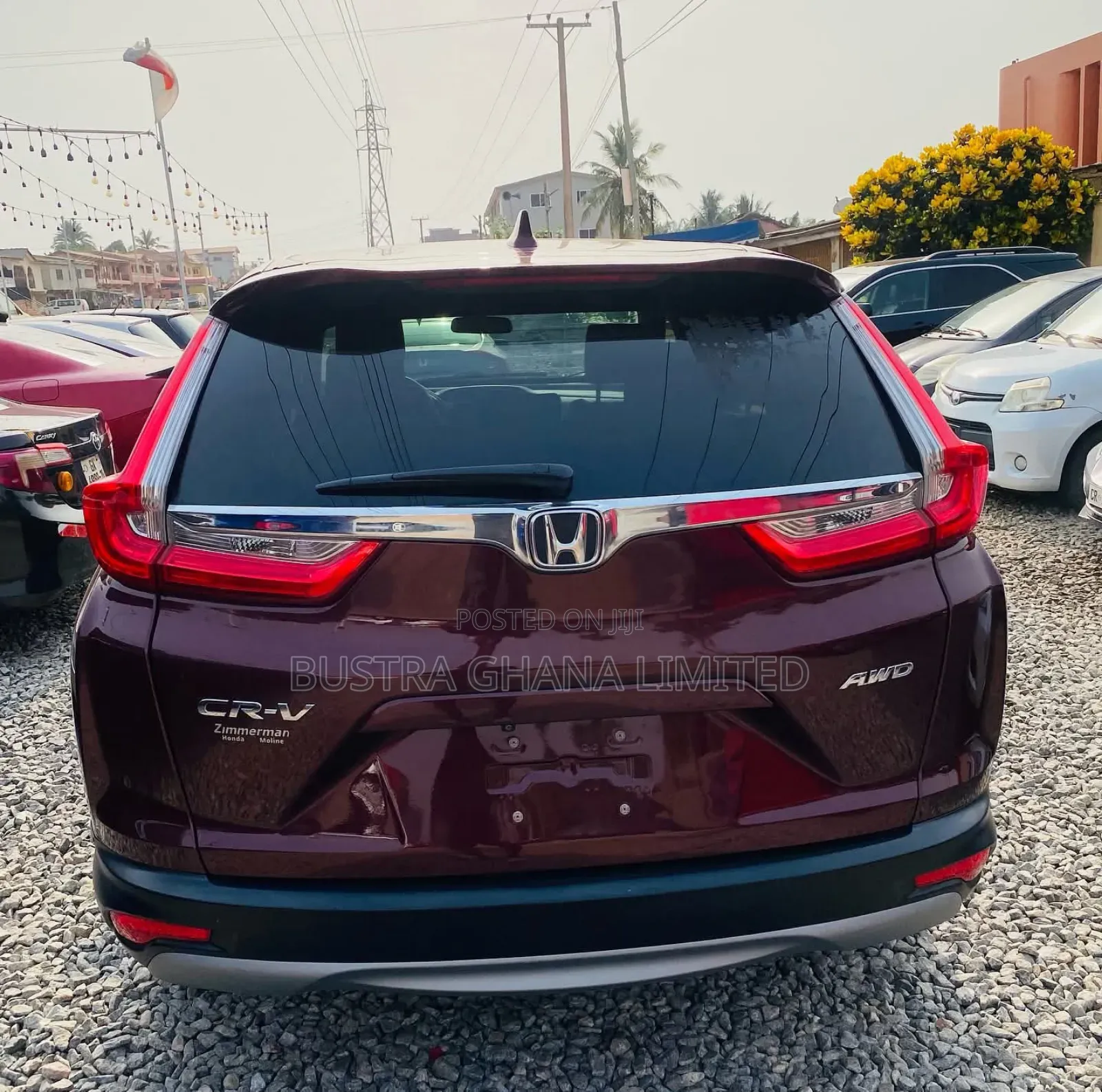 Honda CR-V EX AWD 2019 Burgundy