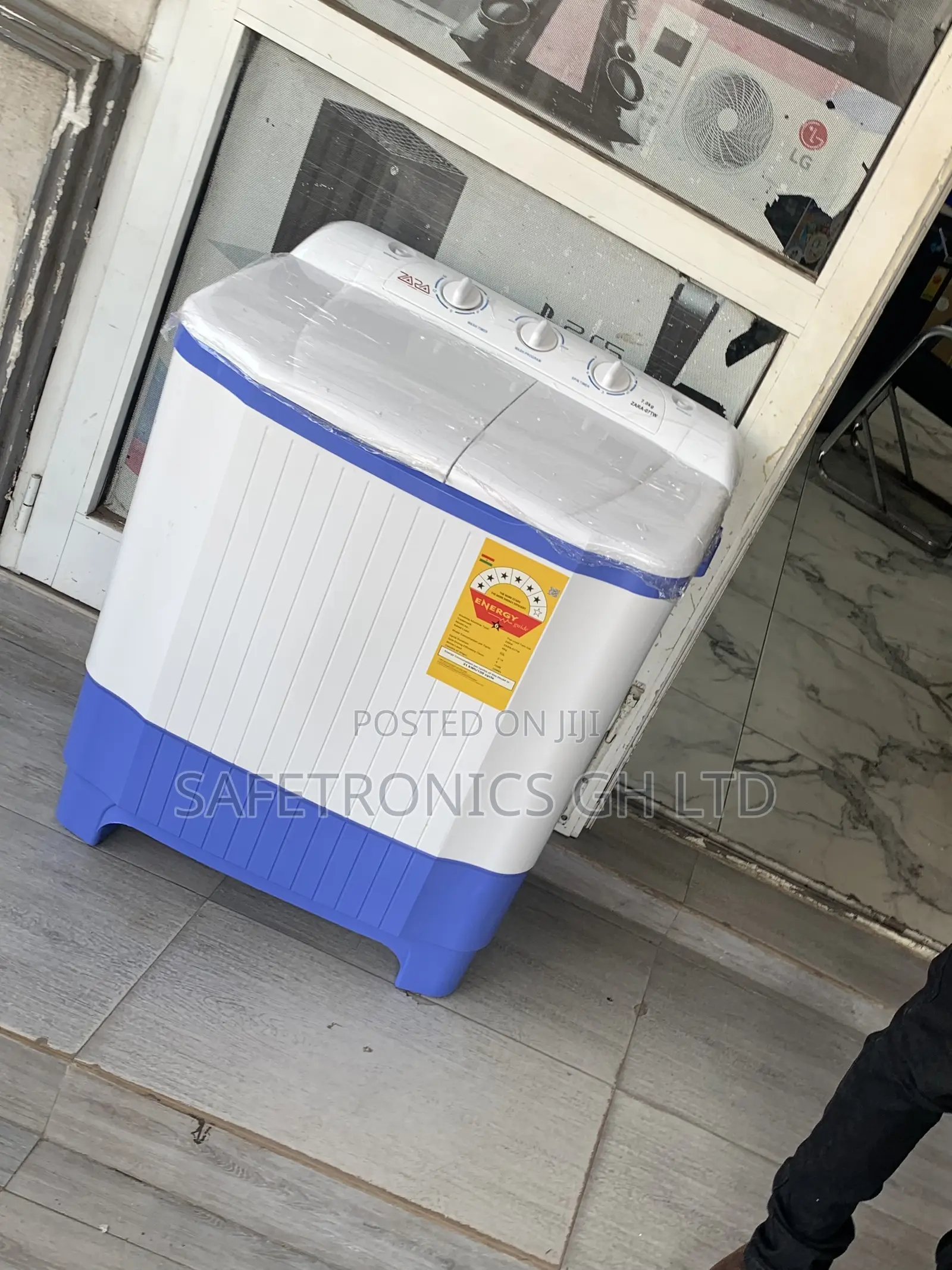 Kindly Buy Semiautomatic Zara 7kg Topload White Washingmachine