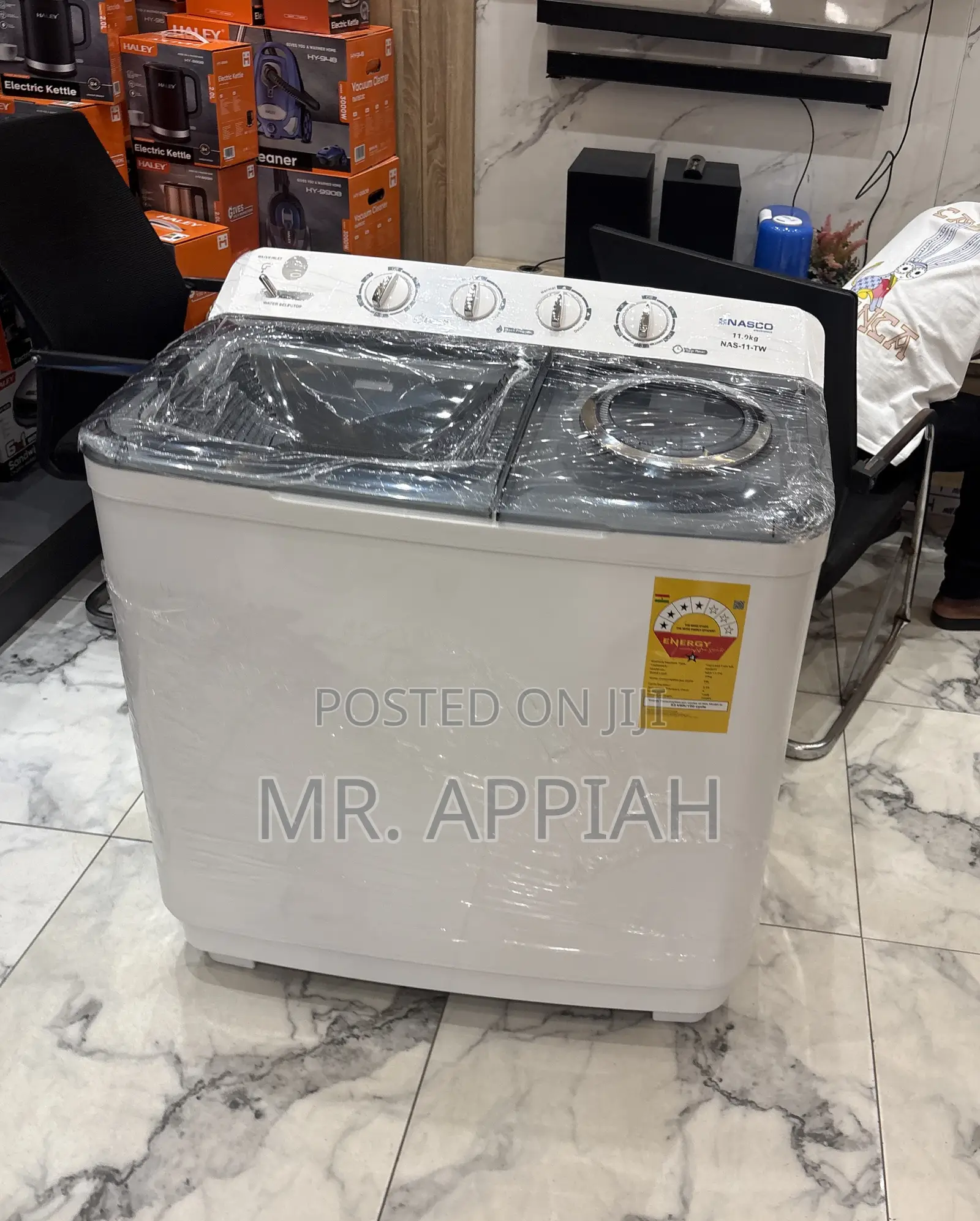 Nasco 11kg Washing Machine Top Load(Semi-Auto)2026 Model 