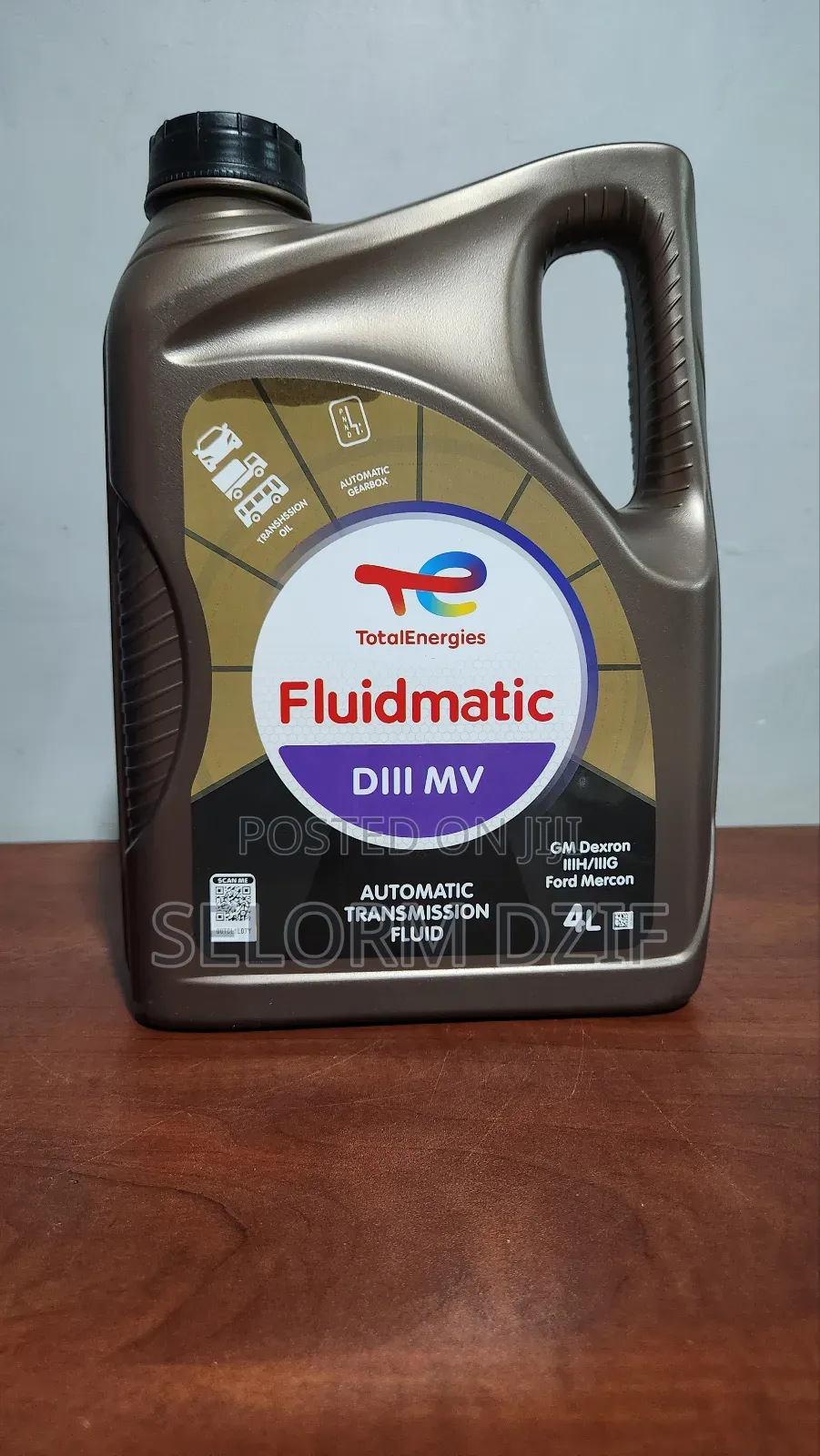 Total Fluidmatic Diii Mv (4 Liters)