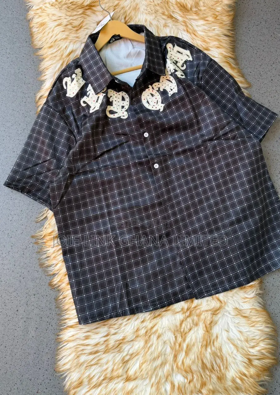 Mens Regular Fit Plaid Shirt Available Now.