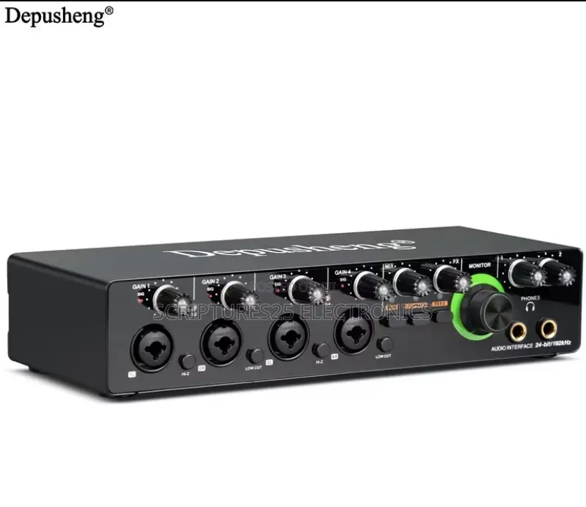 Depusheng Hd 4 Channels Professional Sound Card