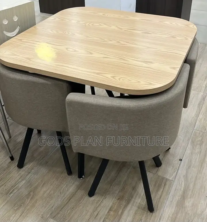 Round 4 Seater Dining Set