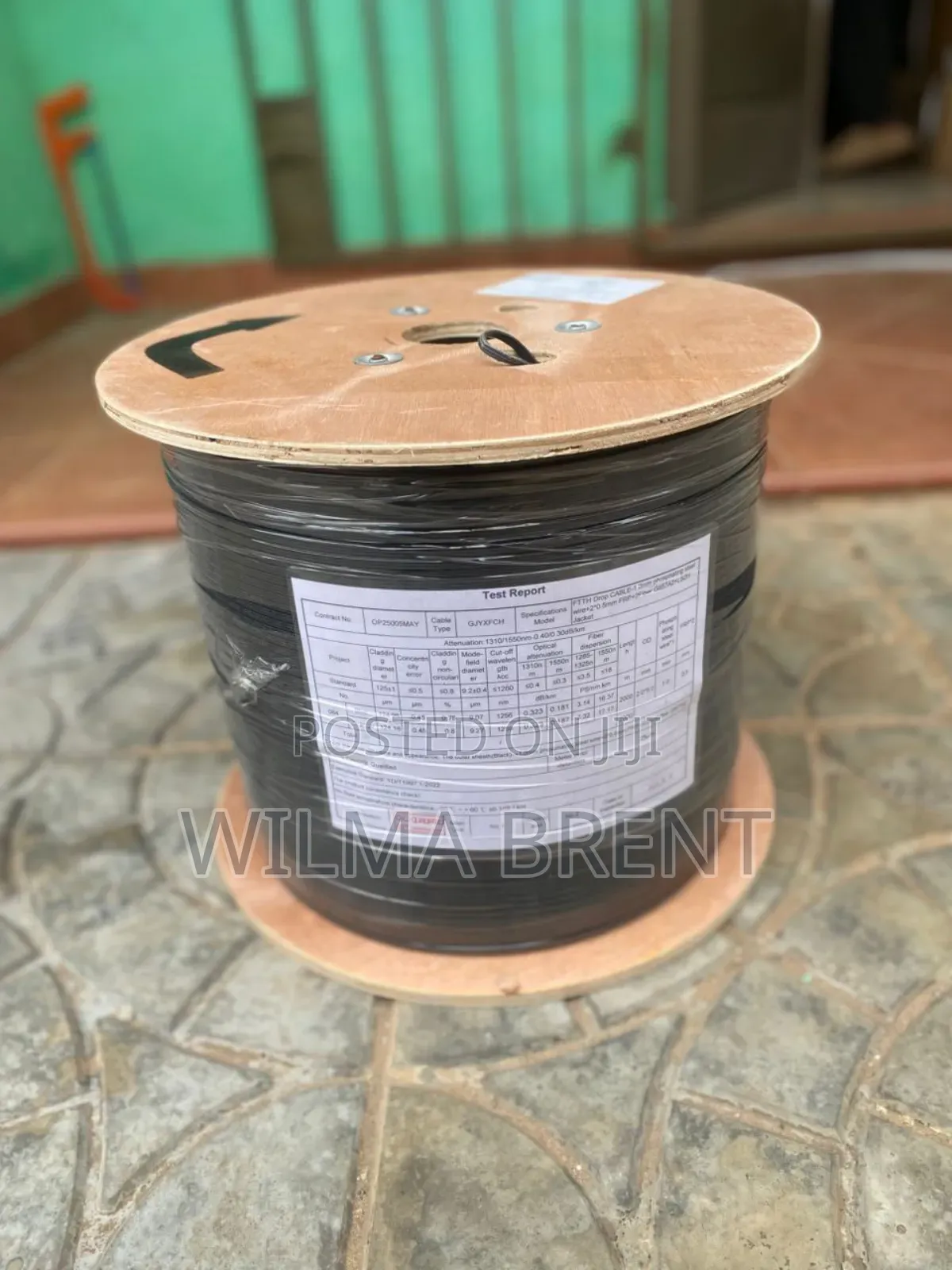 Fibre/Fiber Optic FTTH Drop Cable