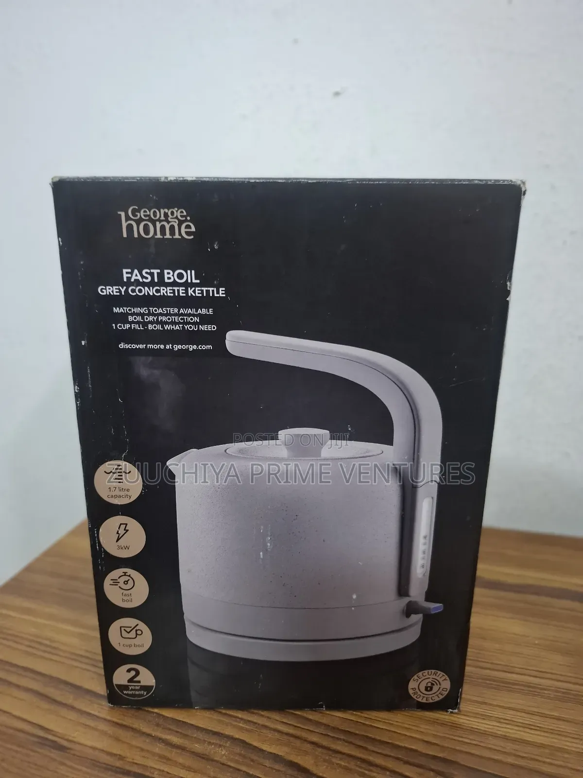 George Home Grey Concrete Kettle From Uk 