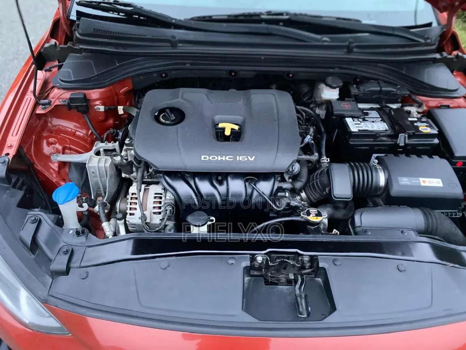 Hyundai Elantra Sport 2018 Orange