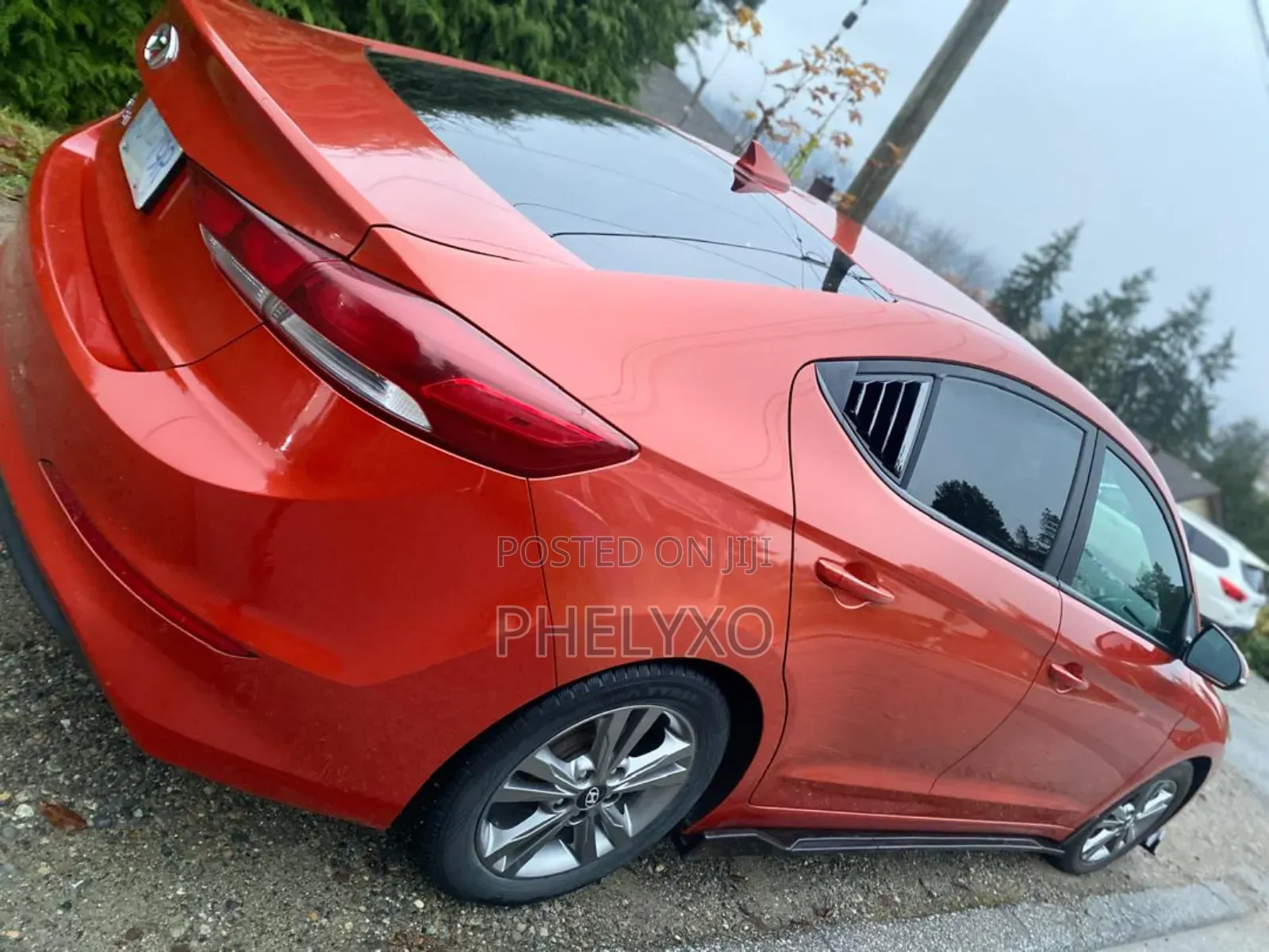 Hyundai Elantra Sport 2018 Orange