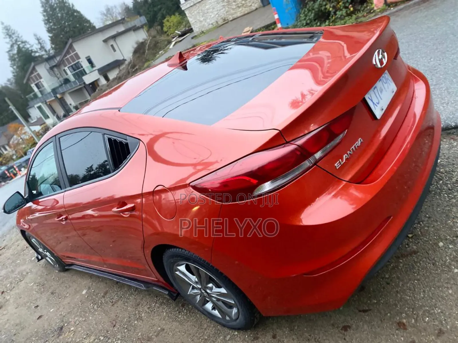 Hyundai Elantra Sport 2018 Orange