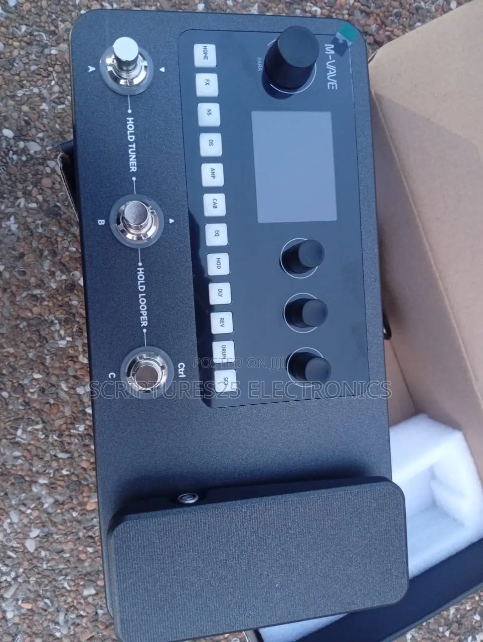 Mk20 Multi Effect Pedal For Bass And Guitar Wit Looper And Drum Mch In