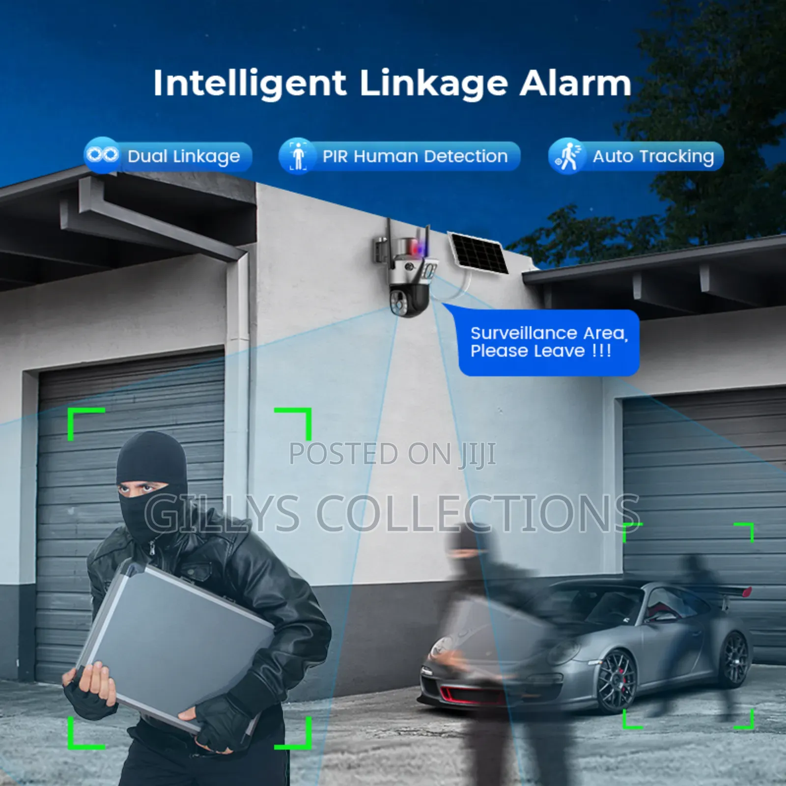 Solar Wireless CCTV Camera