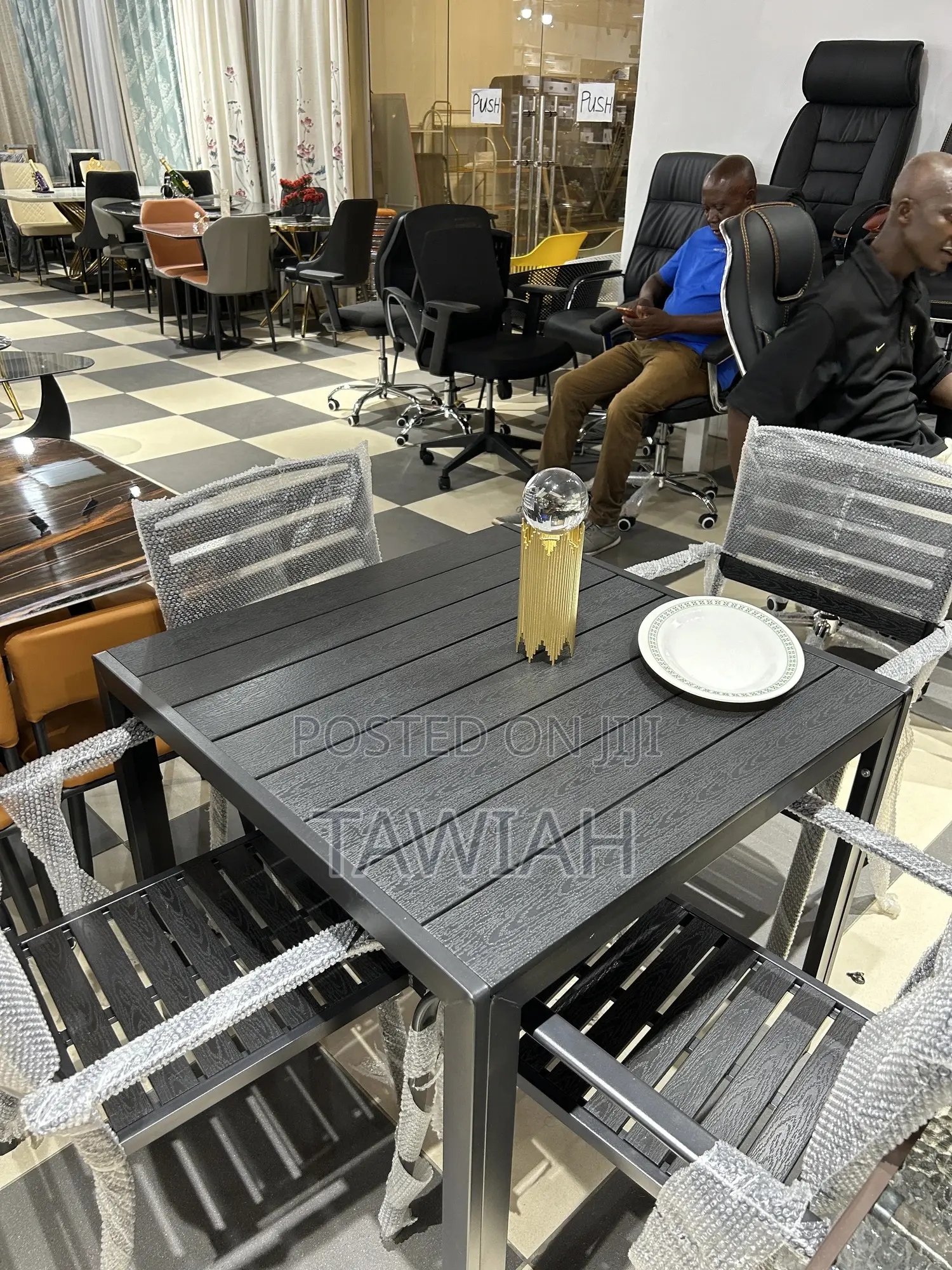 4-Garden Chair and Table