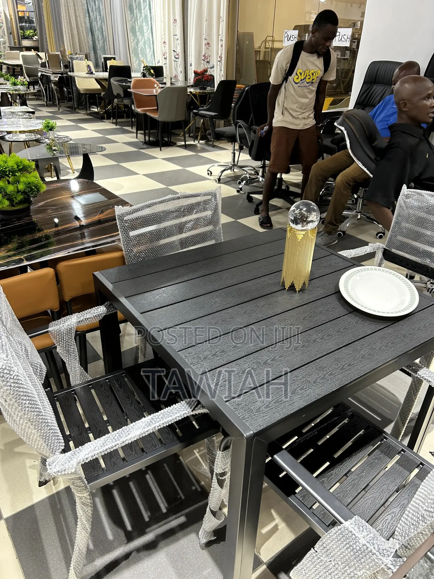 4-Garden Chair and Table